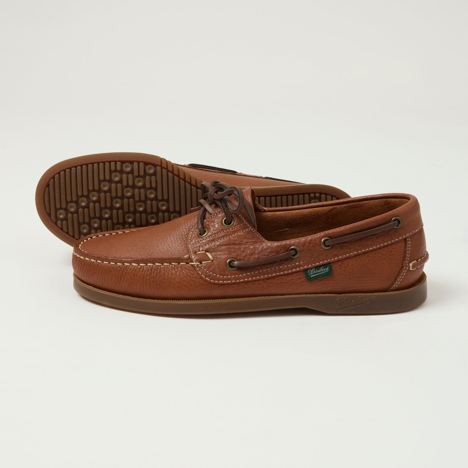 Paraboot Barth Marine Boat Shoe - Mel-Foul Chene
