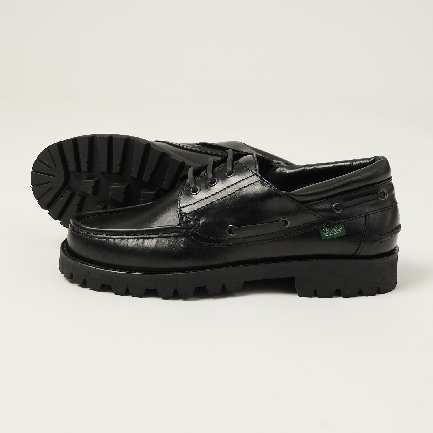 Paraboot Briac Jannu Shoe - Black Lisse Noir