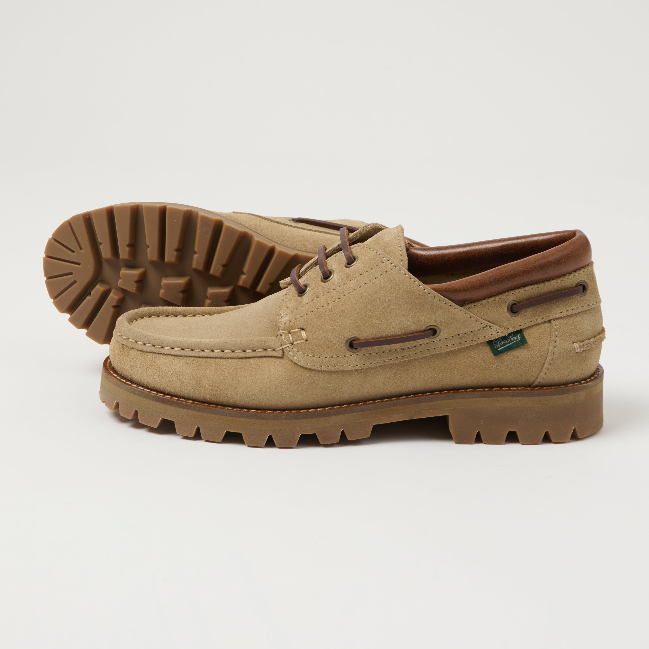 Paraboot Briac Jannu Shoe - Vel Beige