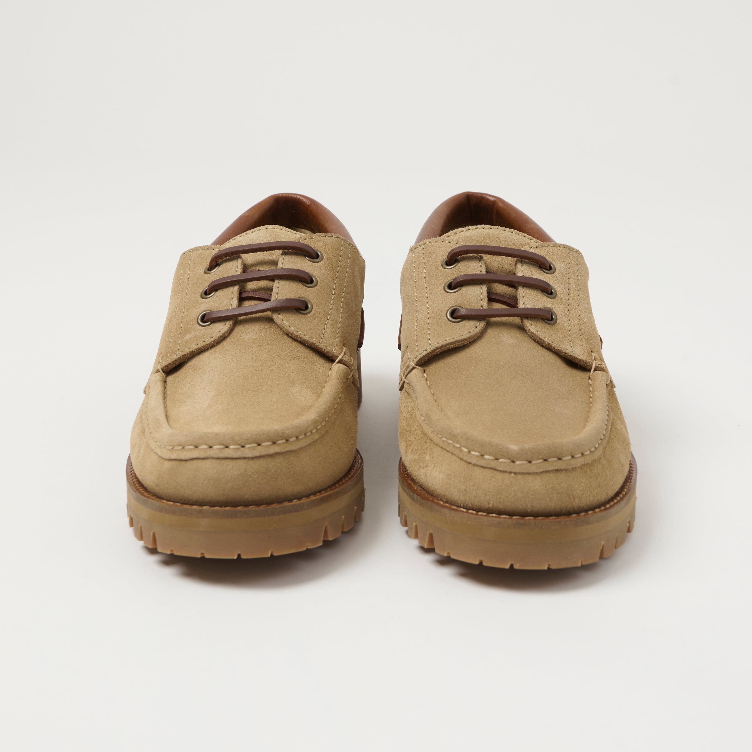 Paraboot Briac Jannu Shoe - Vel Beige