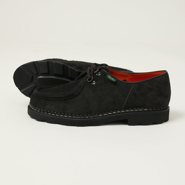 Paraboot Michael 'Anneaux' Marche Shoe - Black Vel Noir