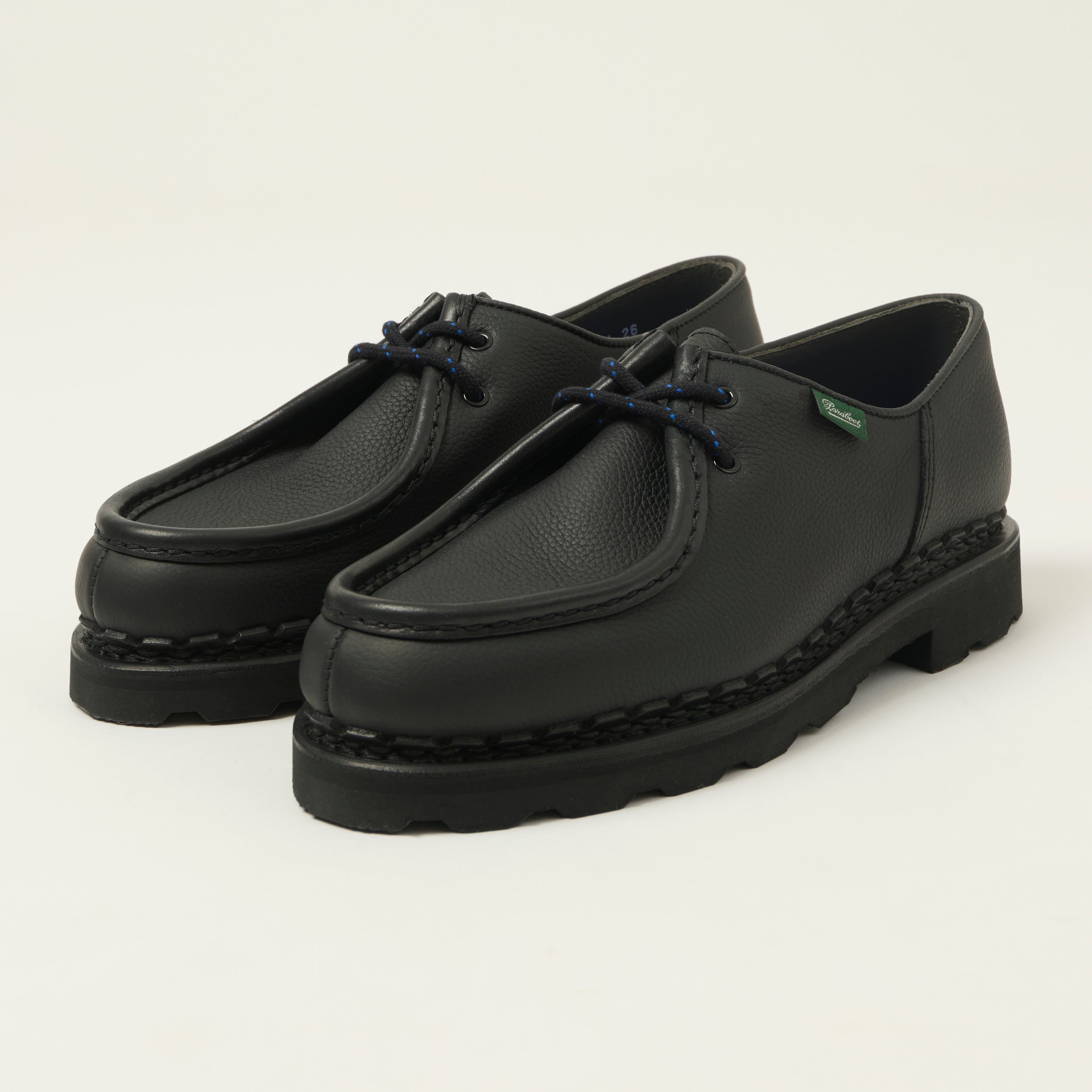 Paraboot Michael Marche Shoe - Brilliant Noir/Taurillon Noir