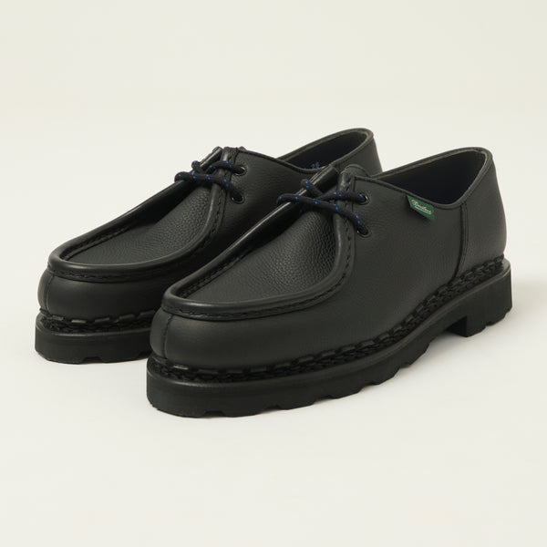 Paraboot ミカエル MARCHE MARRON Paraboot Michael Marche Shoe - Brilliant Noir/Taurillon Noir – SON