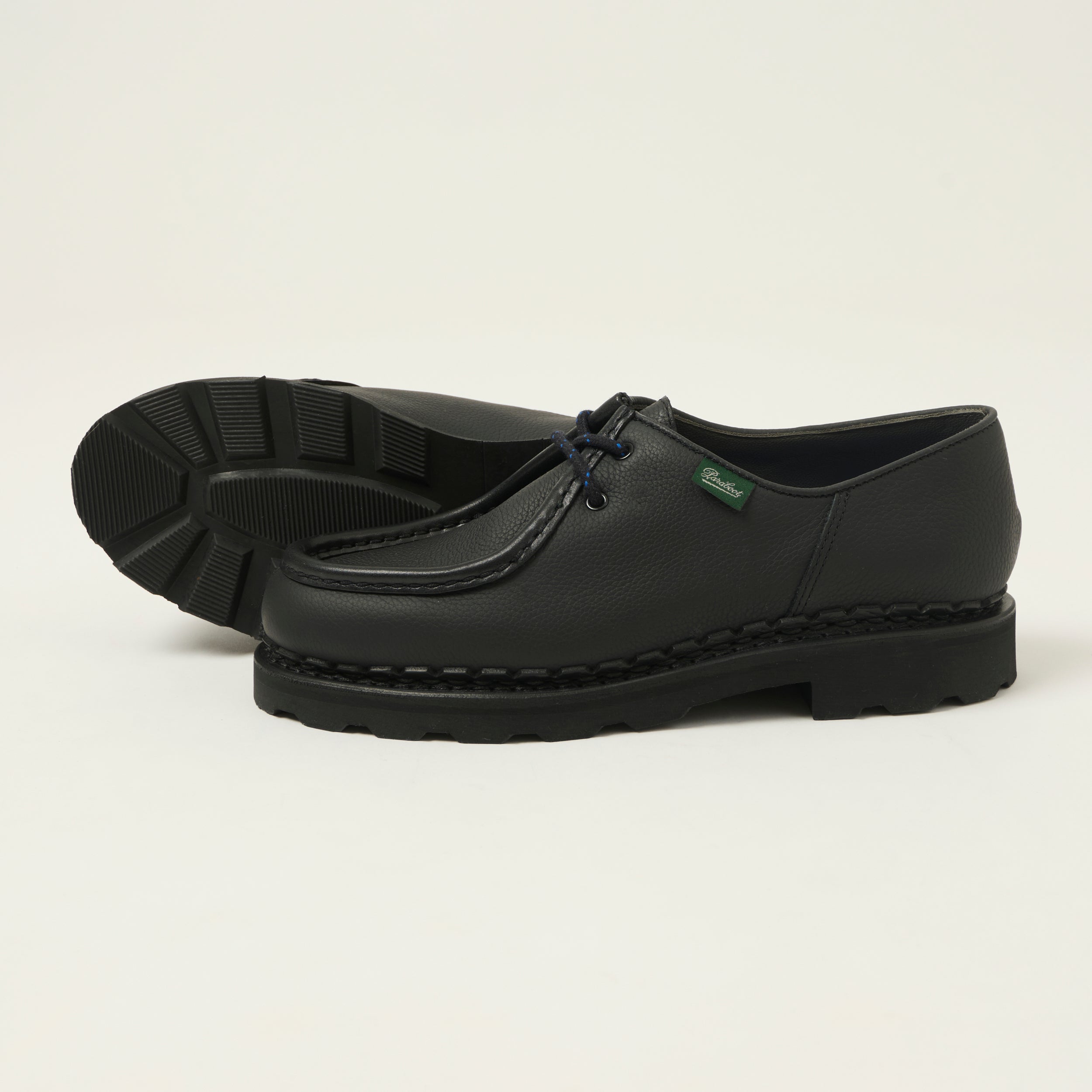 Paraboot Michael Marche Shoe - Brilliant Noir/Taurillon Noir