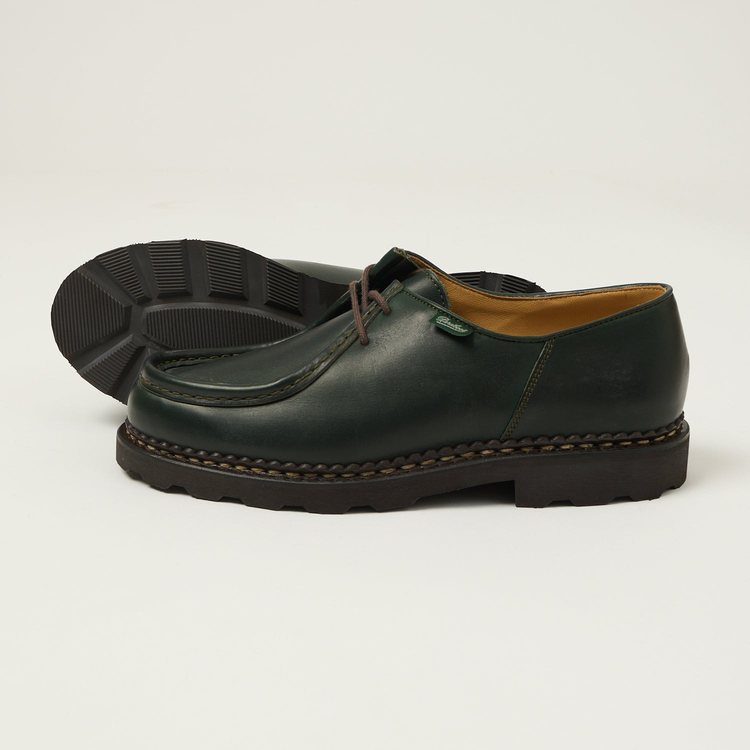 Paraboot Michael Marche Shoe - Green Lisse Vert – SON OF A STAG