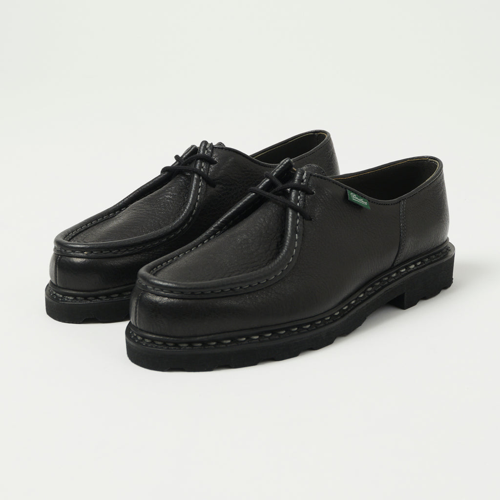靴 Paraboot MICHAEL 28cm NOIR Paraboot Michael Shoe in Lisse Noir – No.6 Store