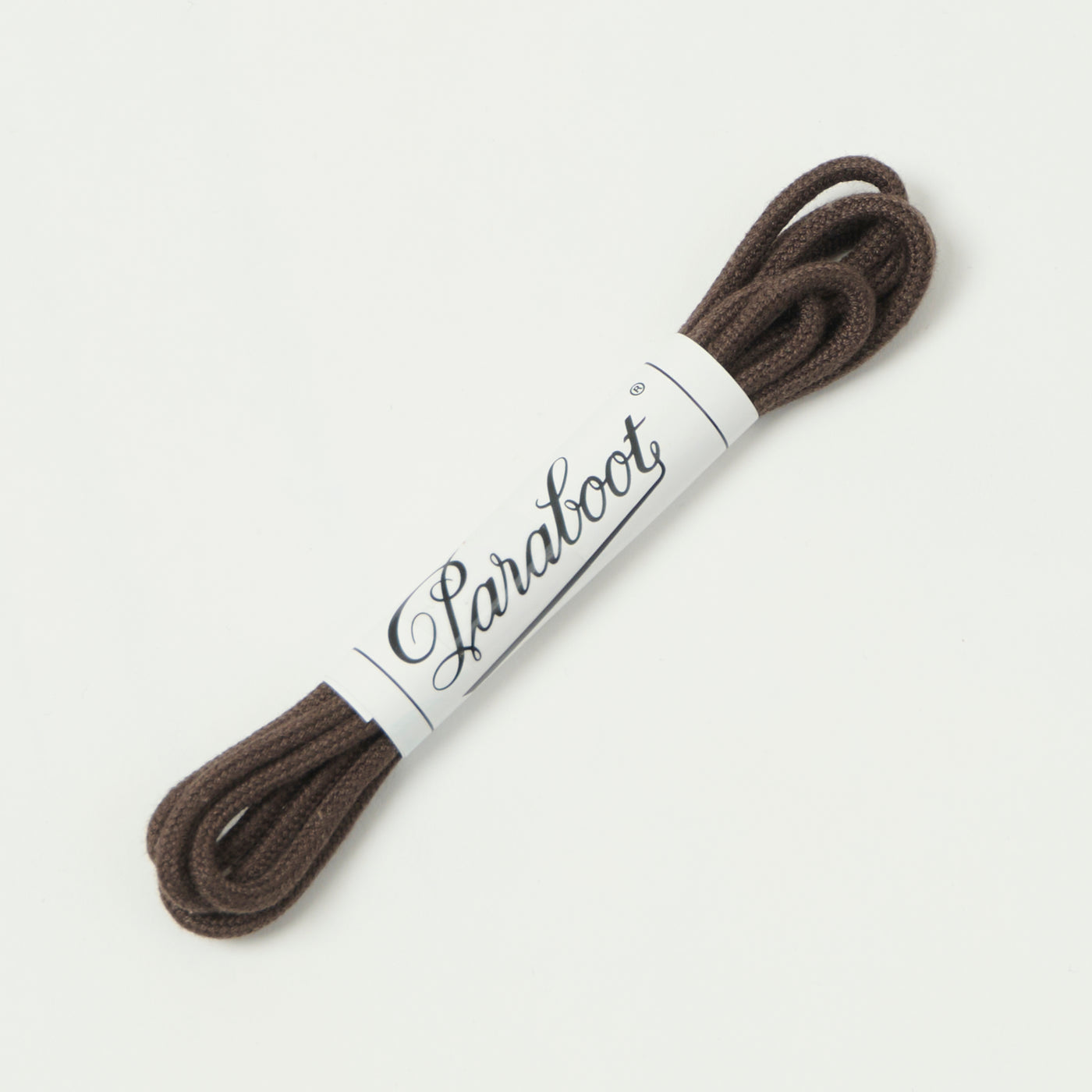 Paraboot 'Paire De Lacets' Round Shoe Laces - Cafe