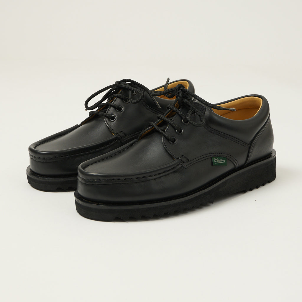 Paraboot Thiers Sport Shoe - Black Lisse Noir | SON OF A STAG