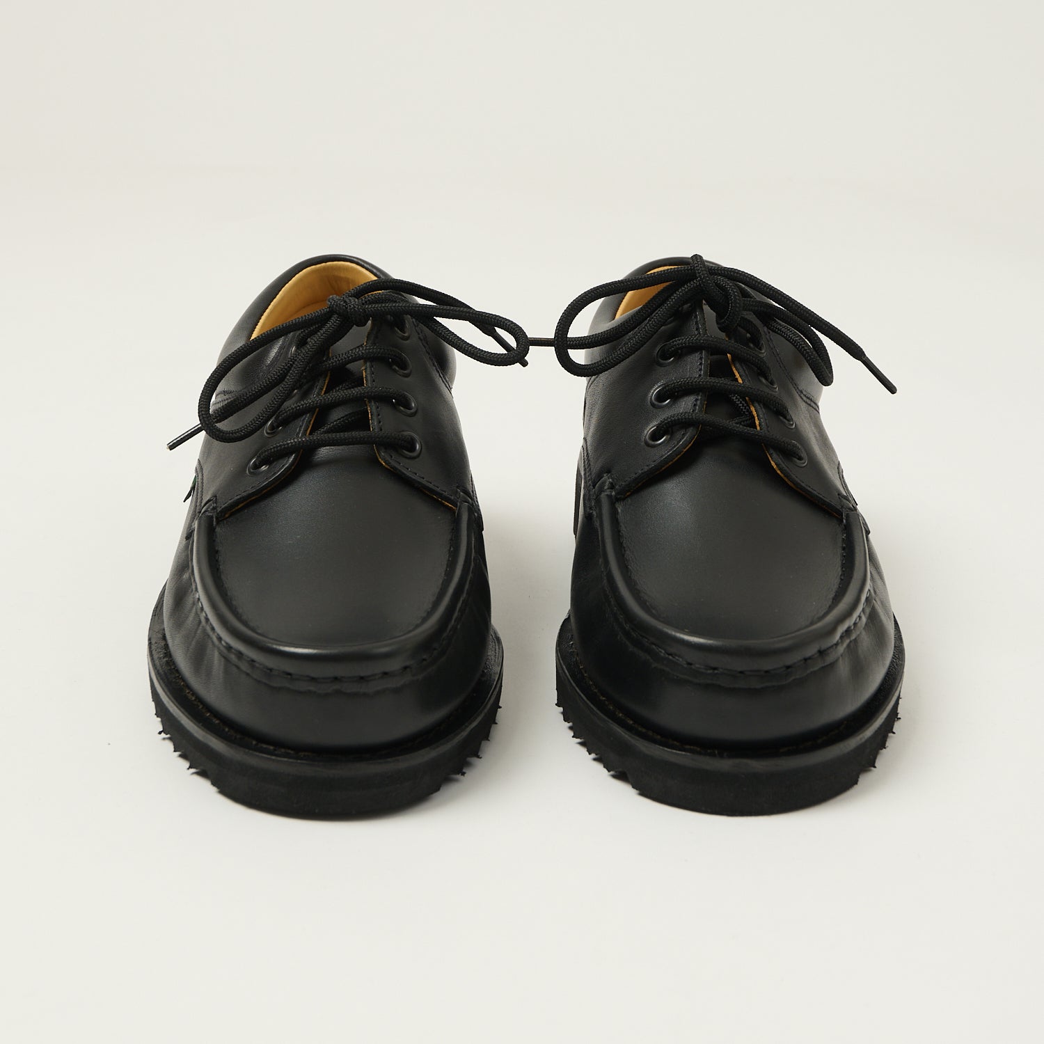 Paraboot Thiers Sport Shoe - Black Lisse Noir – SON OF A STAG