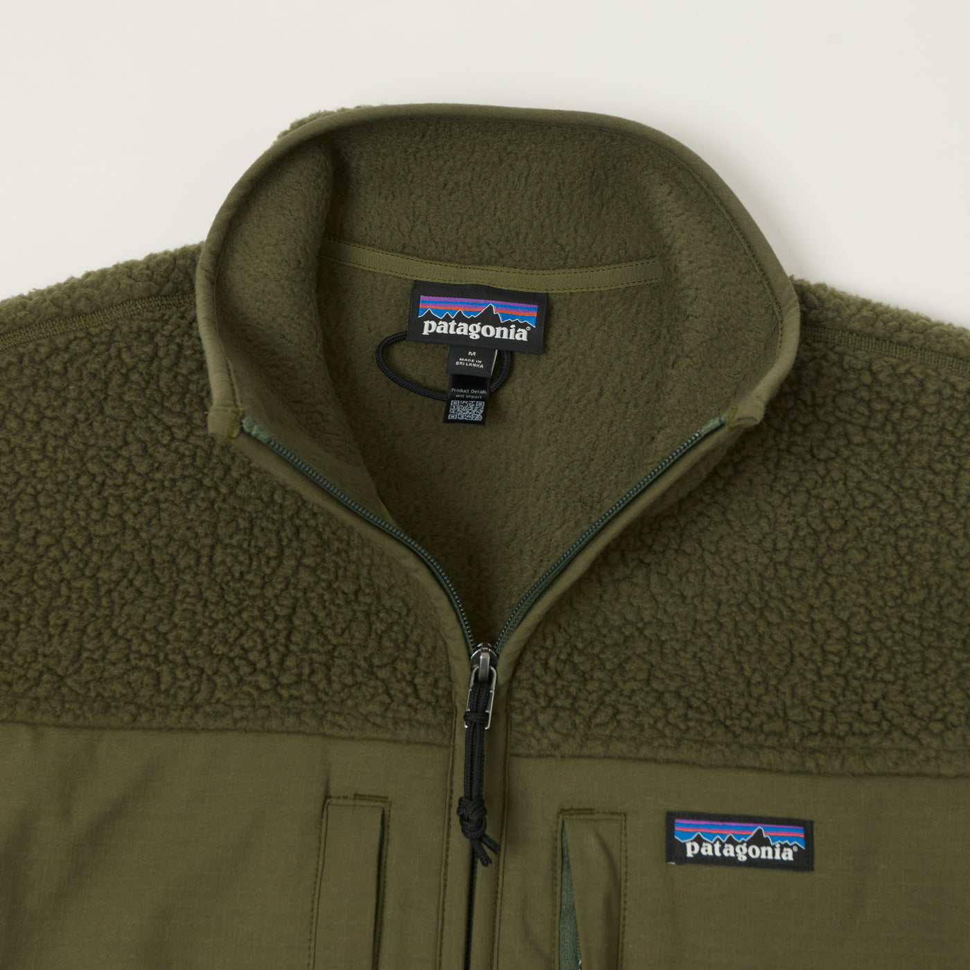 Patagonia Retro Pile Patch Jacket - Basin Green