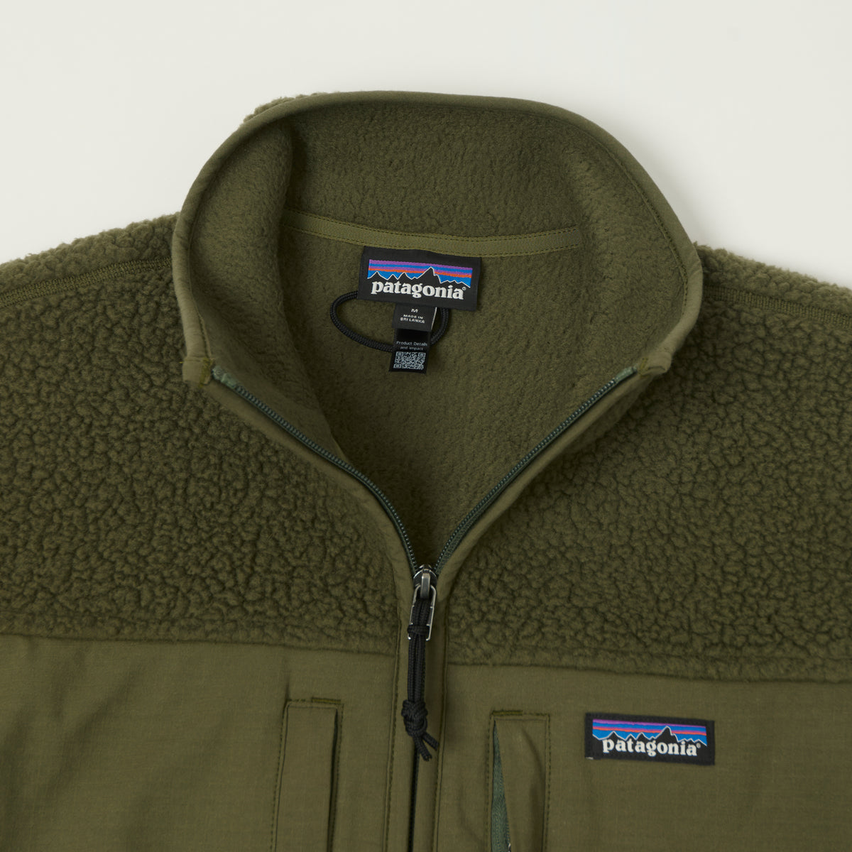 Patagonia Retro Pile Patch Jacket - Basin Green