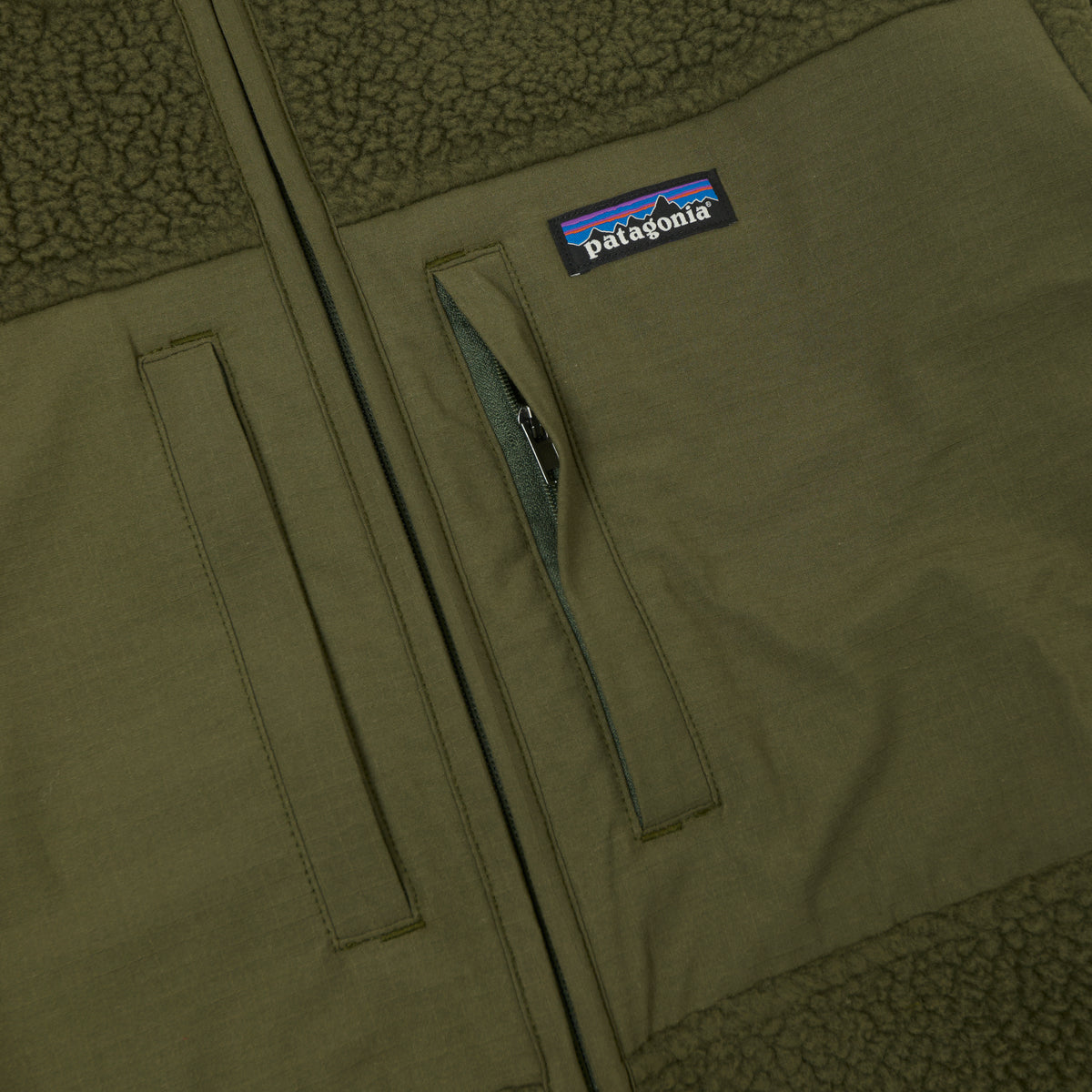Patagonia Retro Pile Patch Jacket - Basin Green