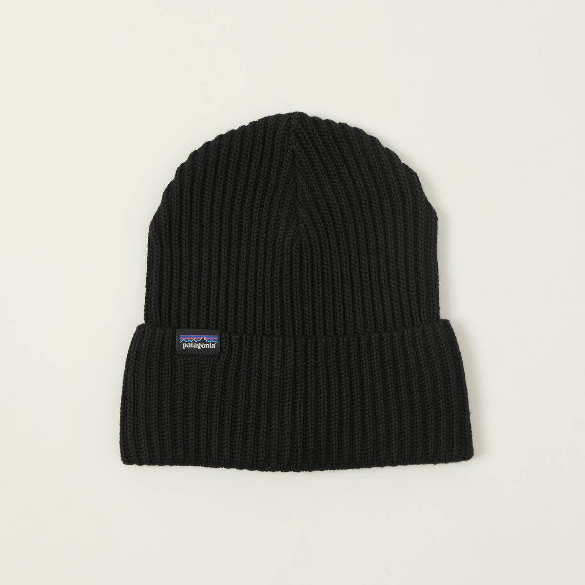Patagonia Fishermans Rolled Beanie - Black