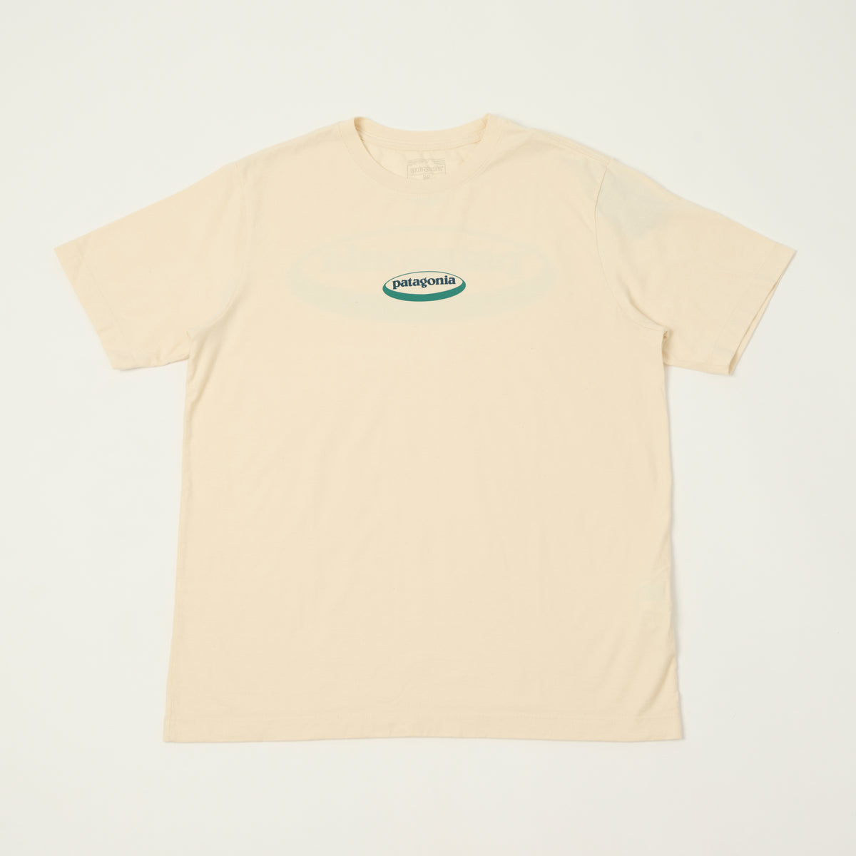 Patagonia '95 Oval Logo T-Shirt - Undyed Natural