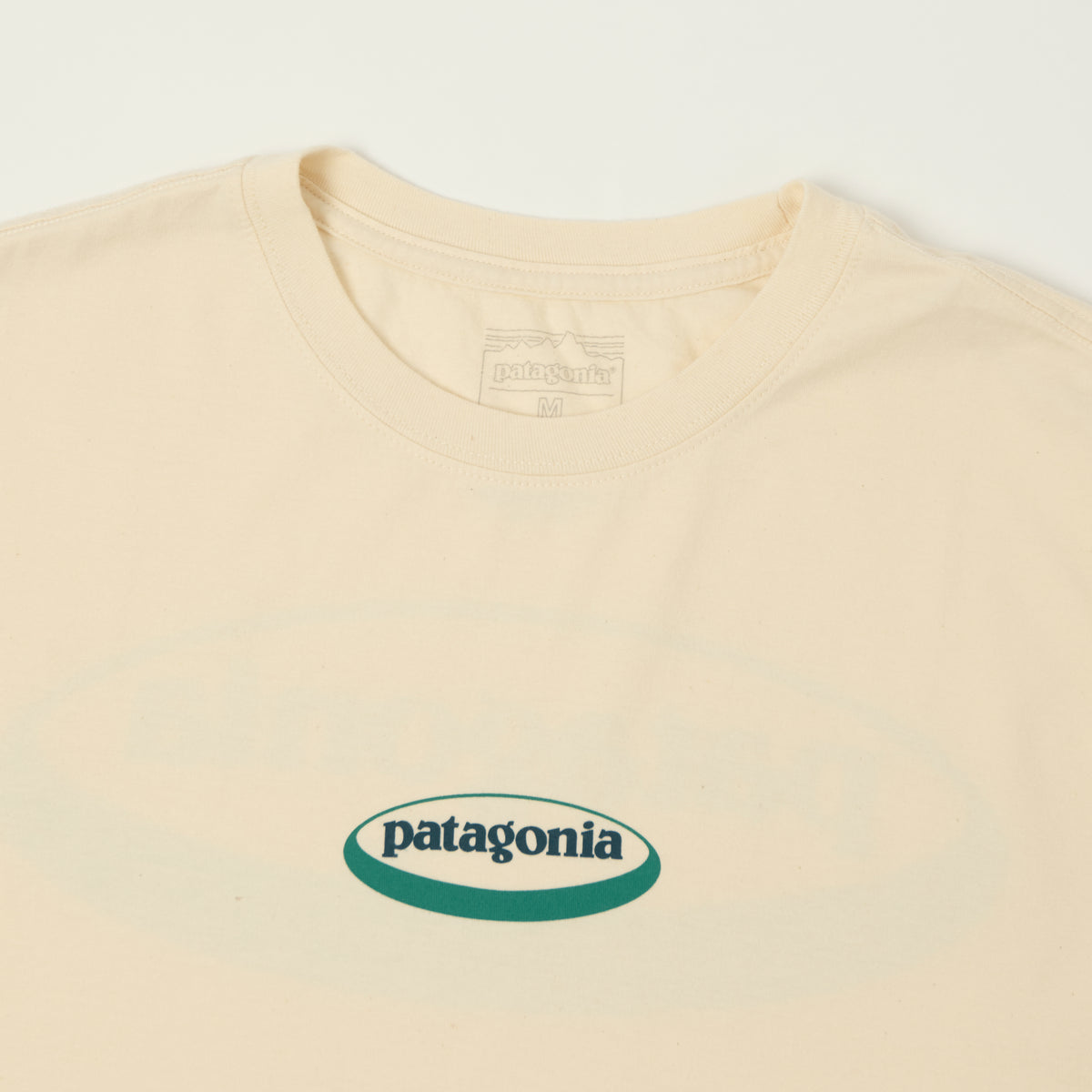 Patagonia '95 Oval Logo T-Shirt - Undyed Natural