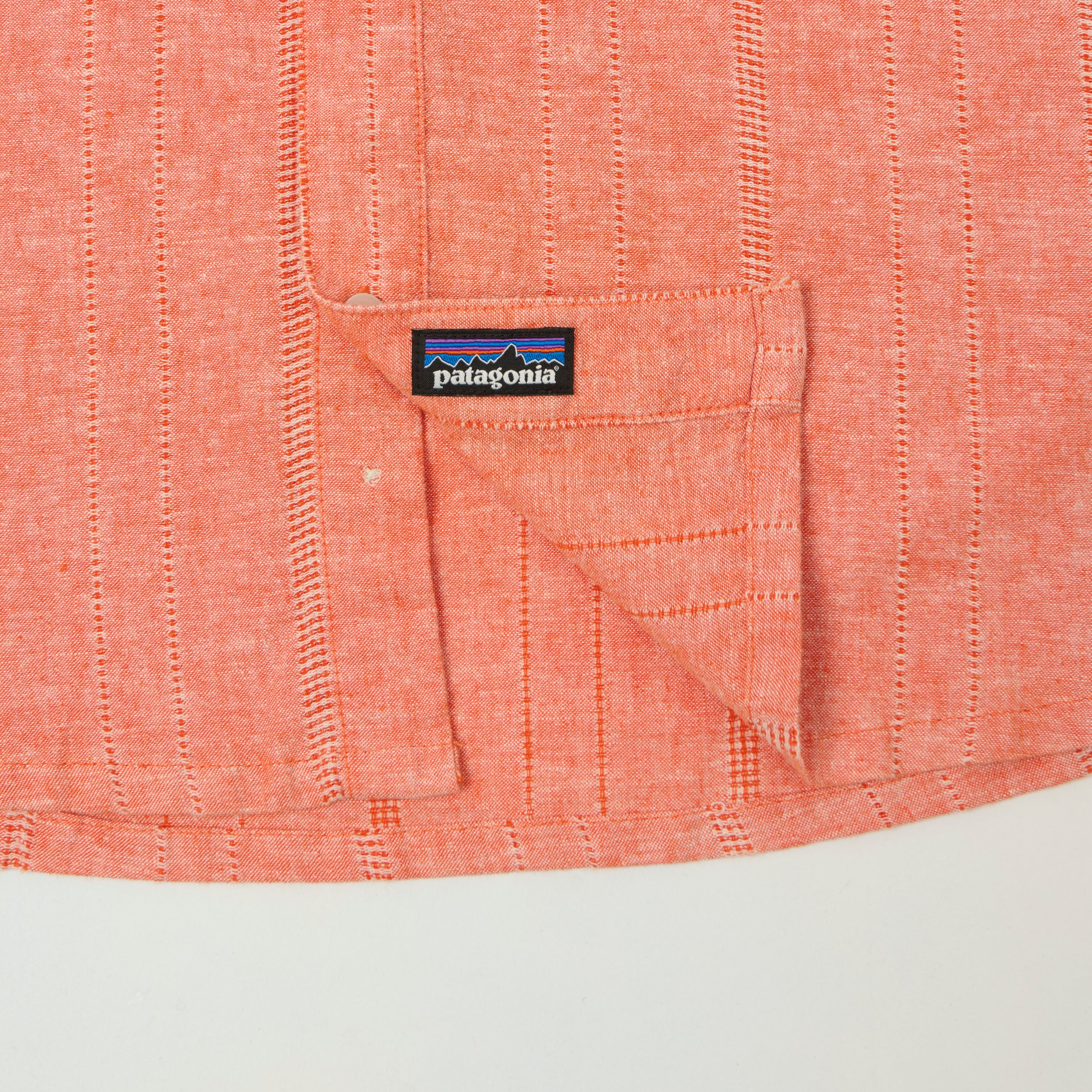 Patagonia 'Back Step' Swell Shirt - Coral Orange