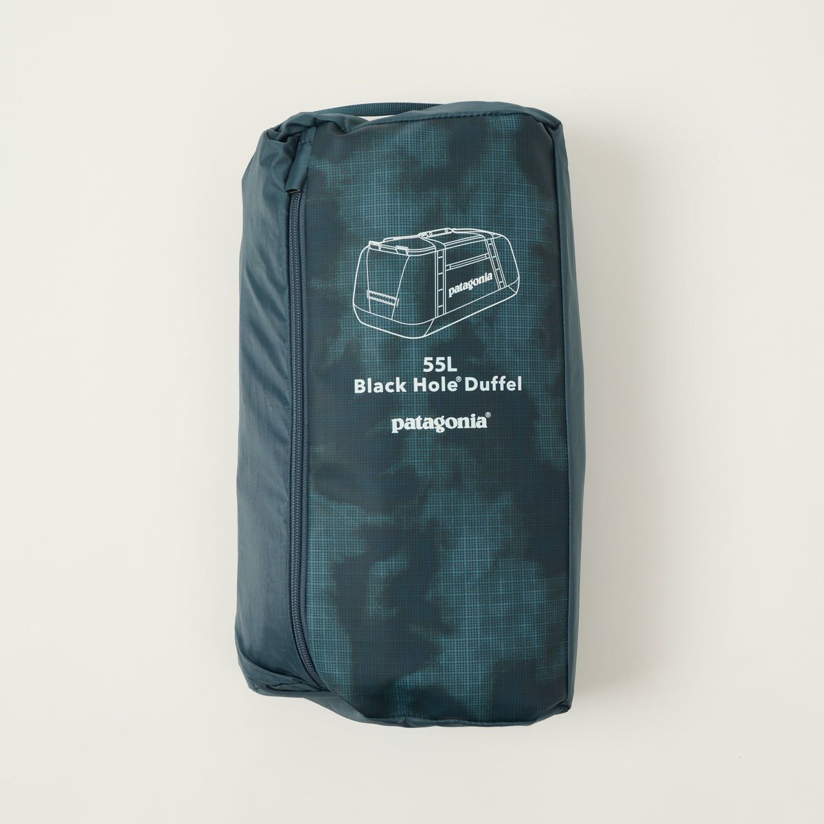 Patagonia 'Black Hole' 55L Duffle Bag - Sastrugi/Summit Blue