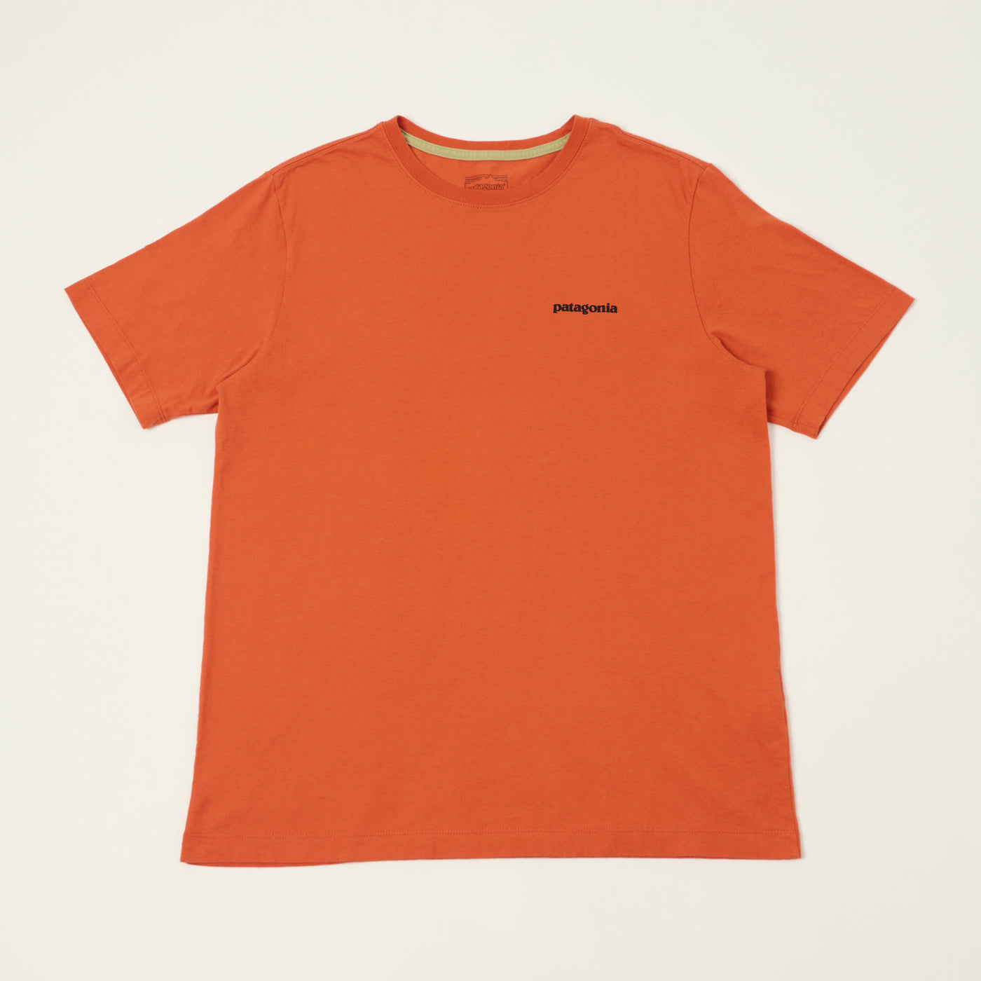 Patagonia P-6 Logo T-Shirt - Coal Orange