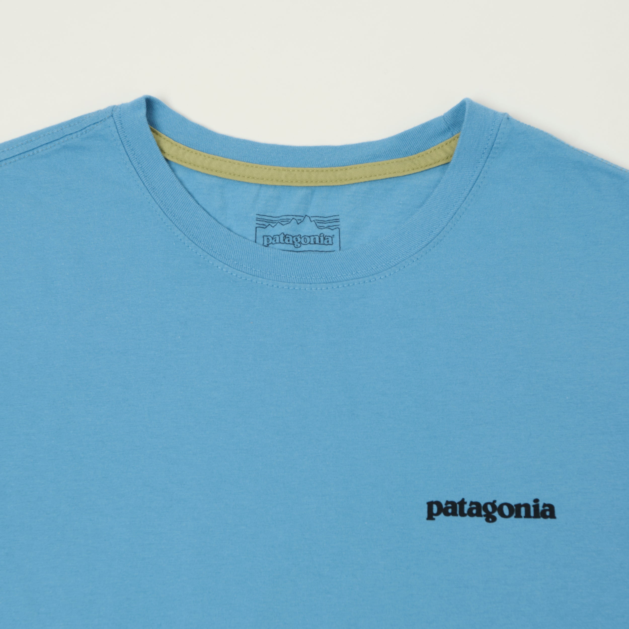 Patagonia P-6 Logo T-Shirt - Shore Blue
