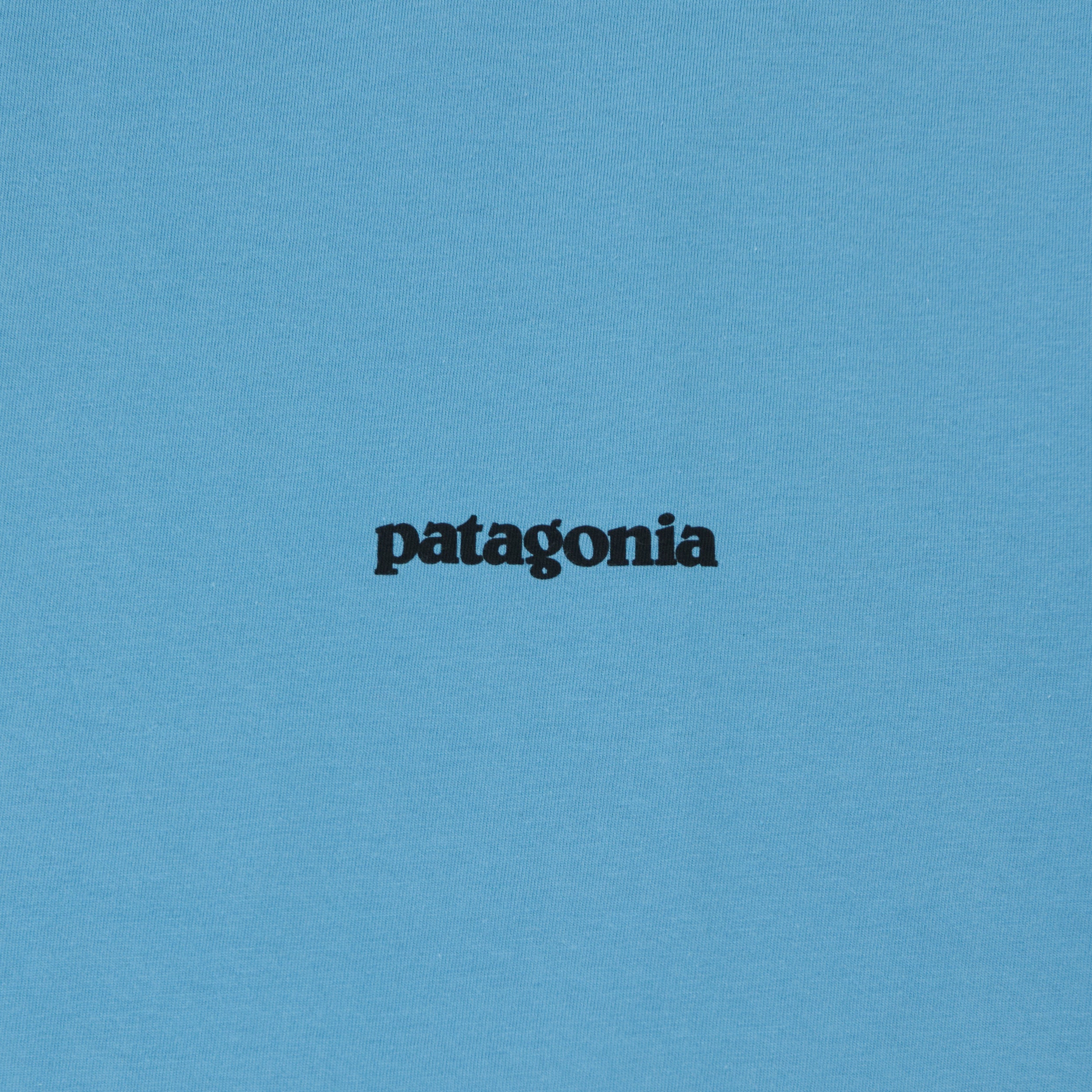 Patagonia P-6 Logo T-Shirt - Shore Blue