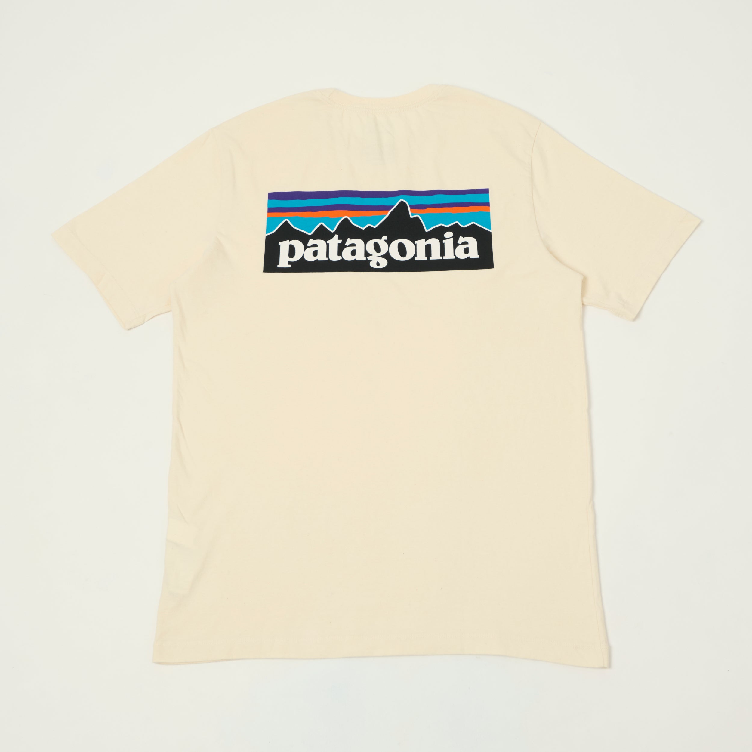 Patagonia P-6 Logo T-Shirt - Undyed Natural