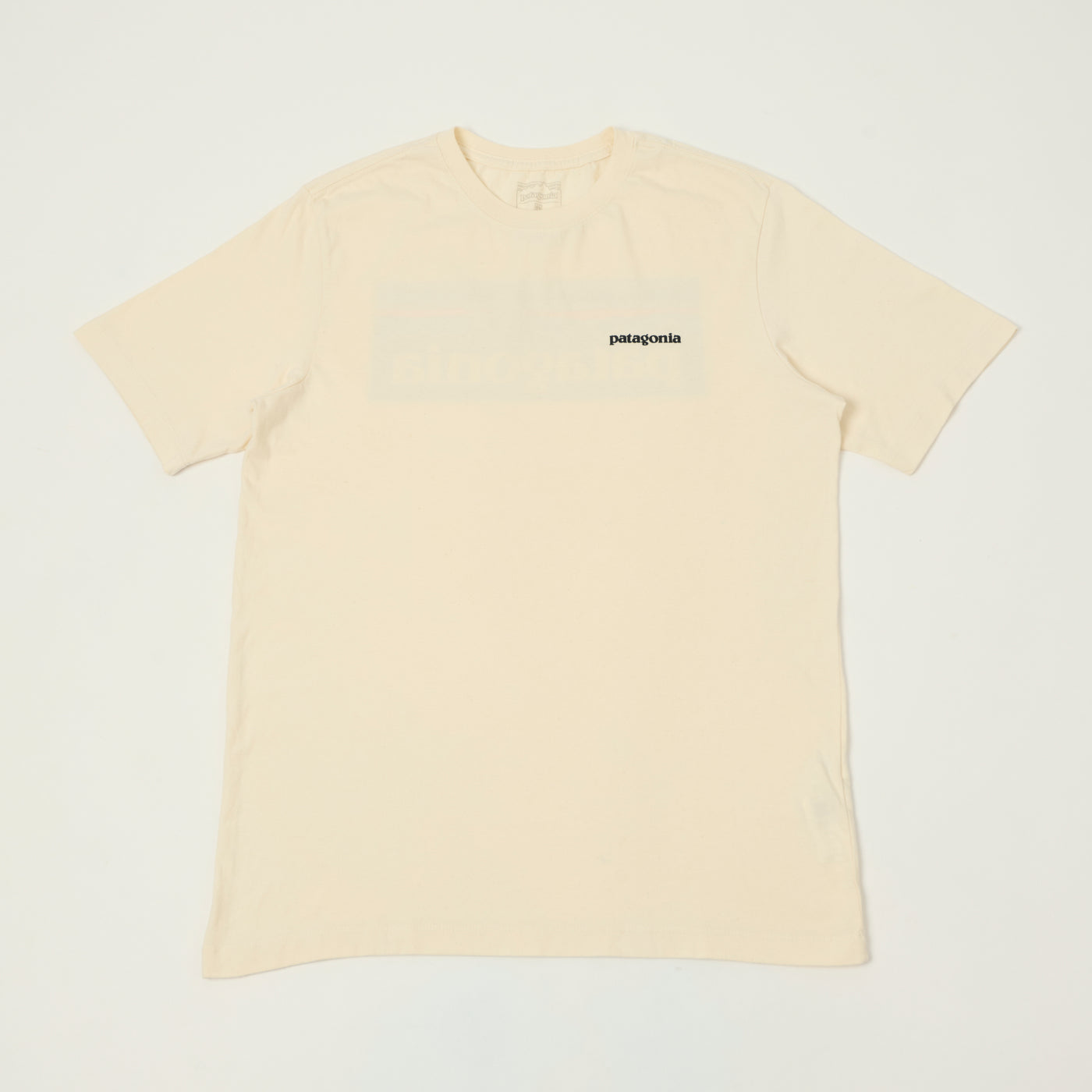 Patagonia P-6 Logo T-Shirt - Undyed Natural