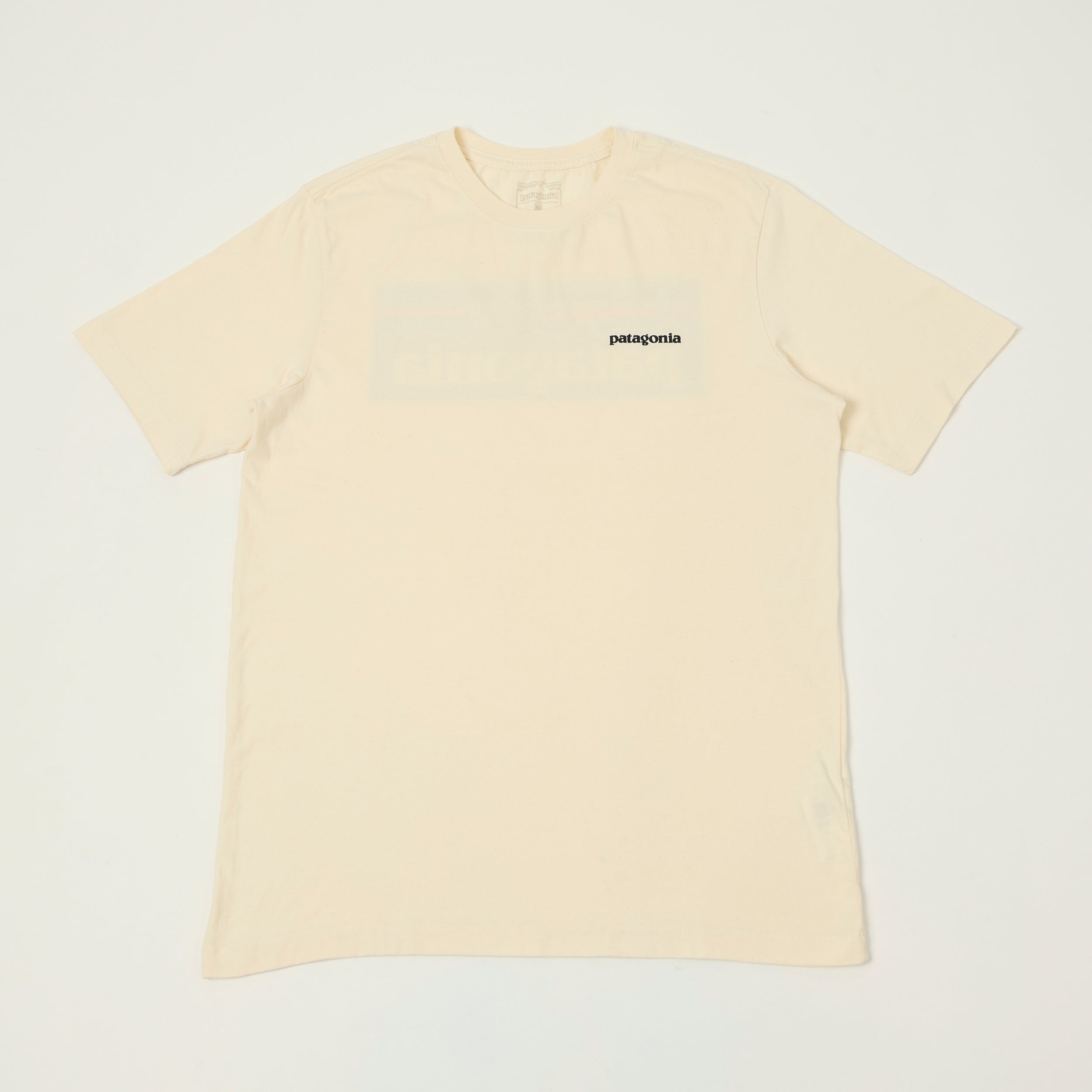 Patagonia P-6 Logo T-Shirt - Undyed Natural