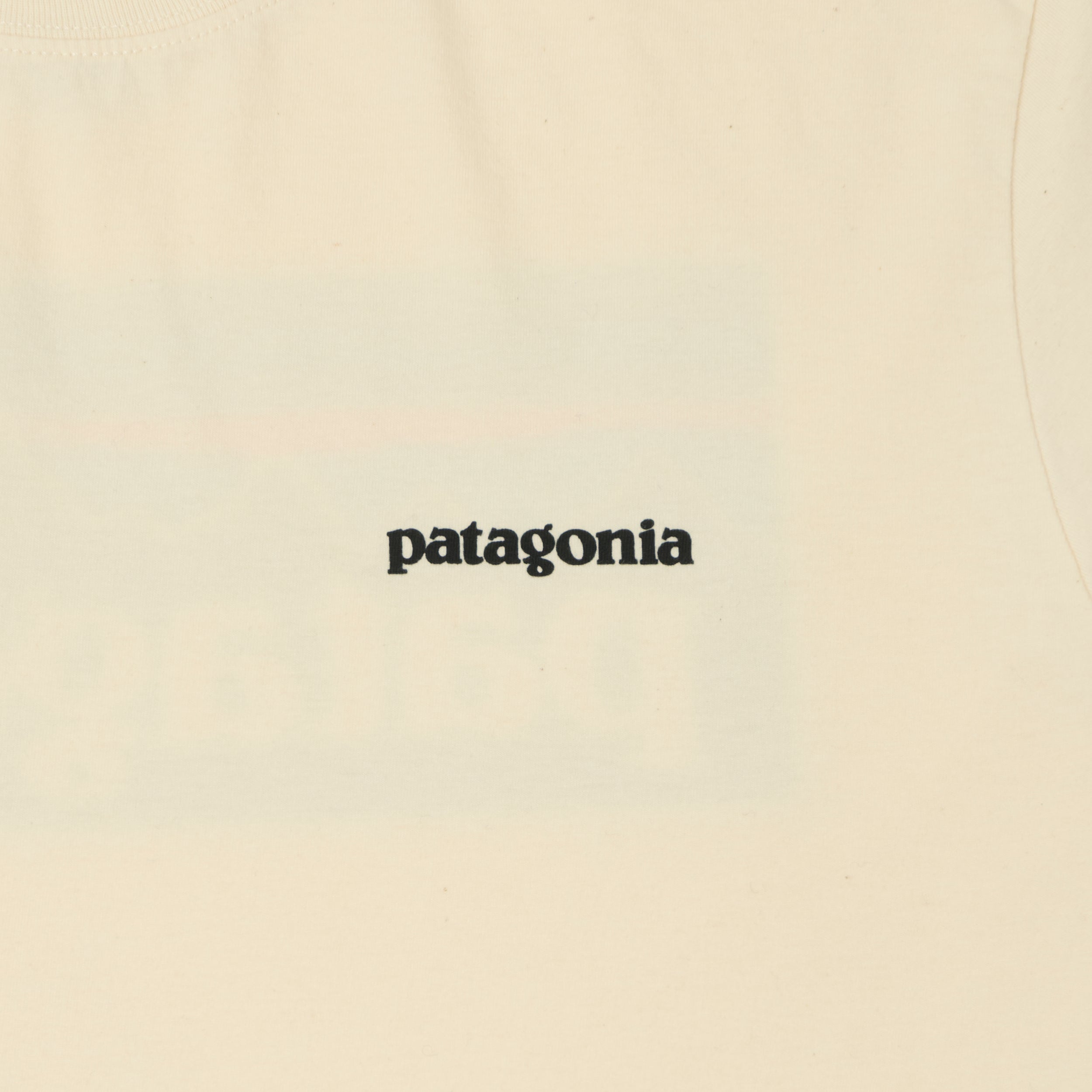 Patagonia P-6 Logo T-Shirt - Undyed Natural