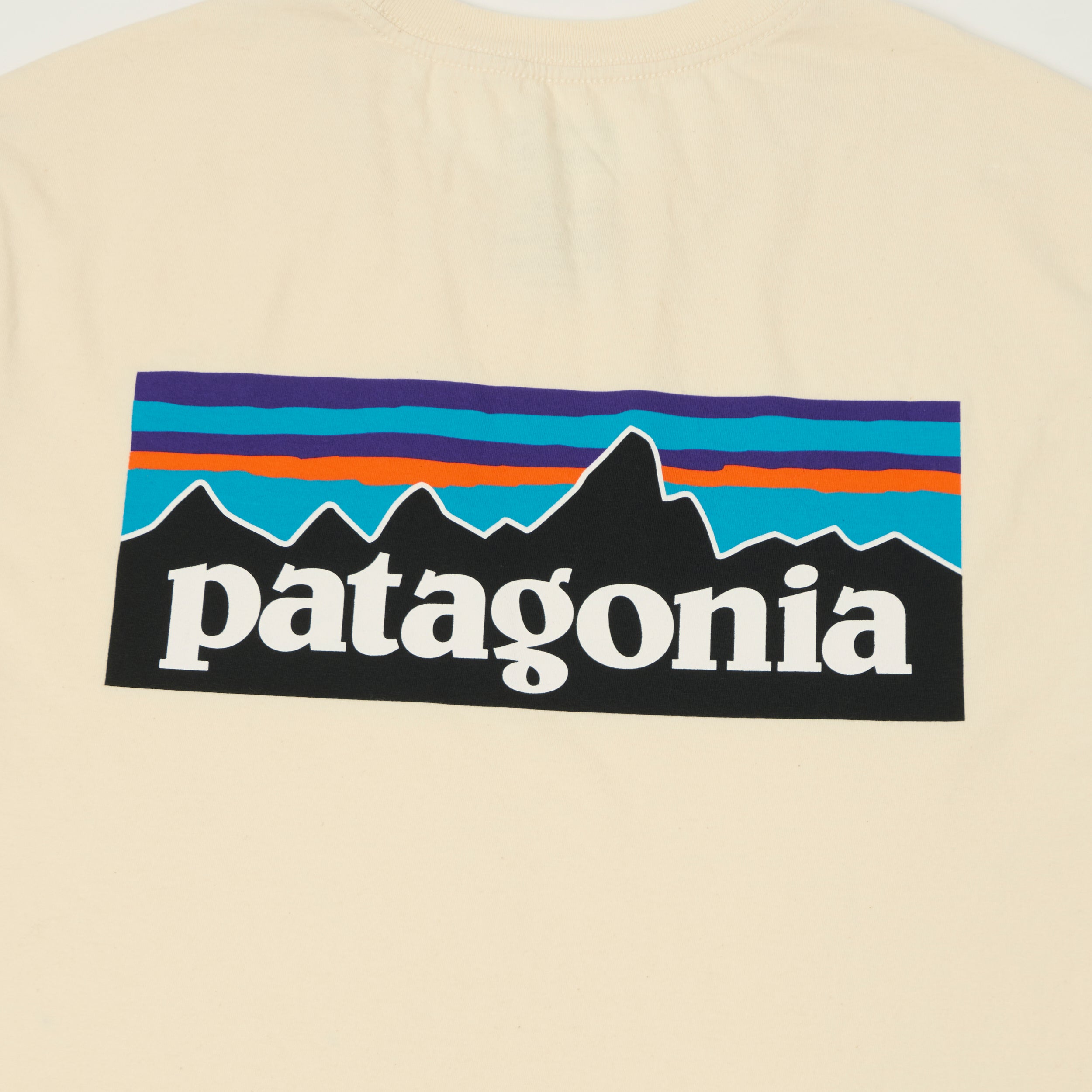 Patagonia P-6 Logo T-Shirt - Undyed Natural