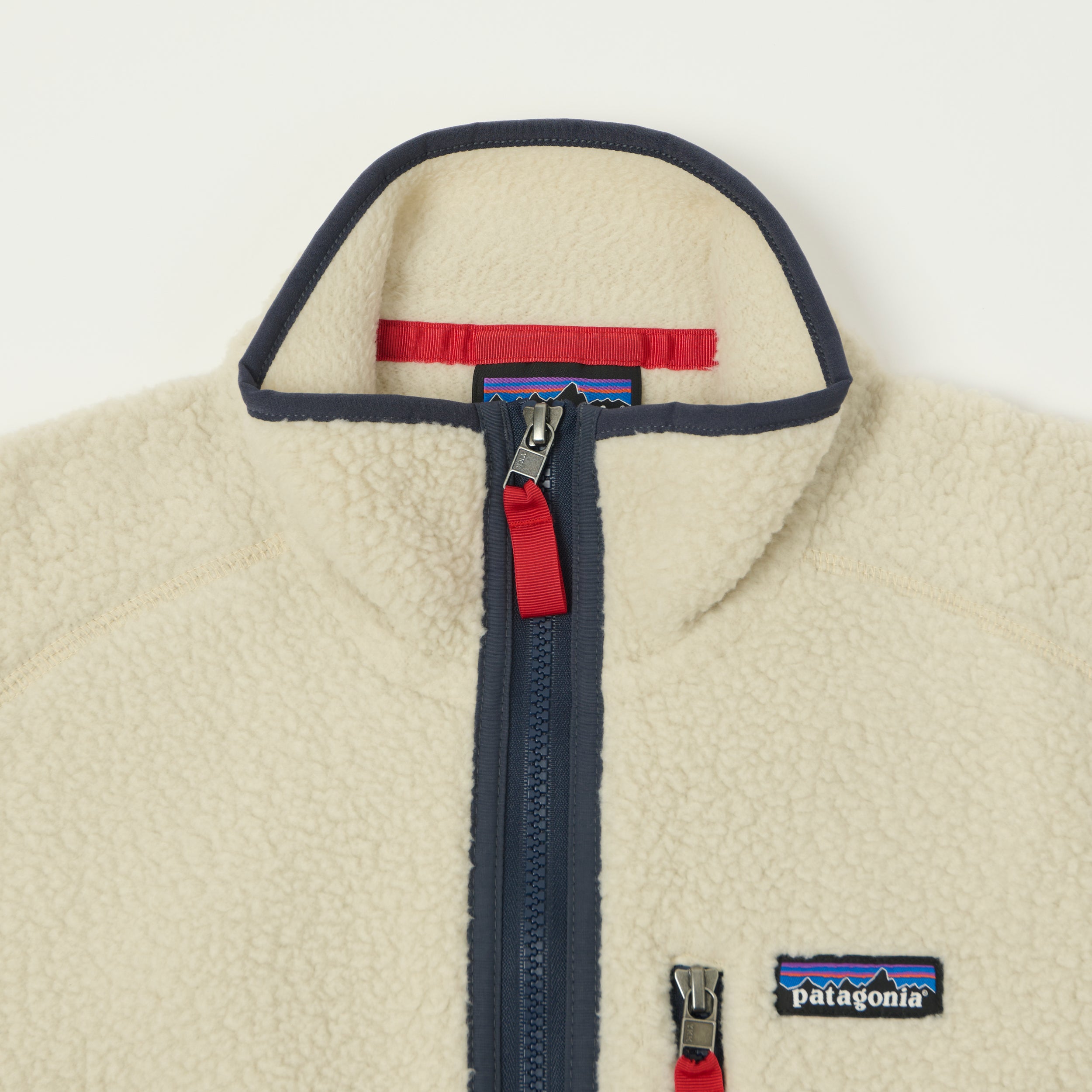 Patagonia Retro Pile Vest - Pelican/Smolder Blue