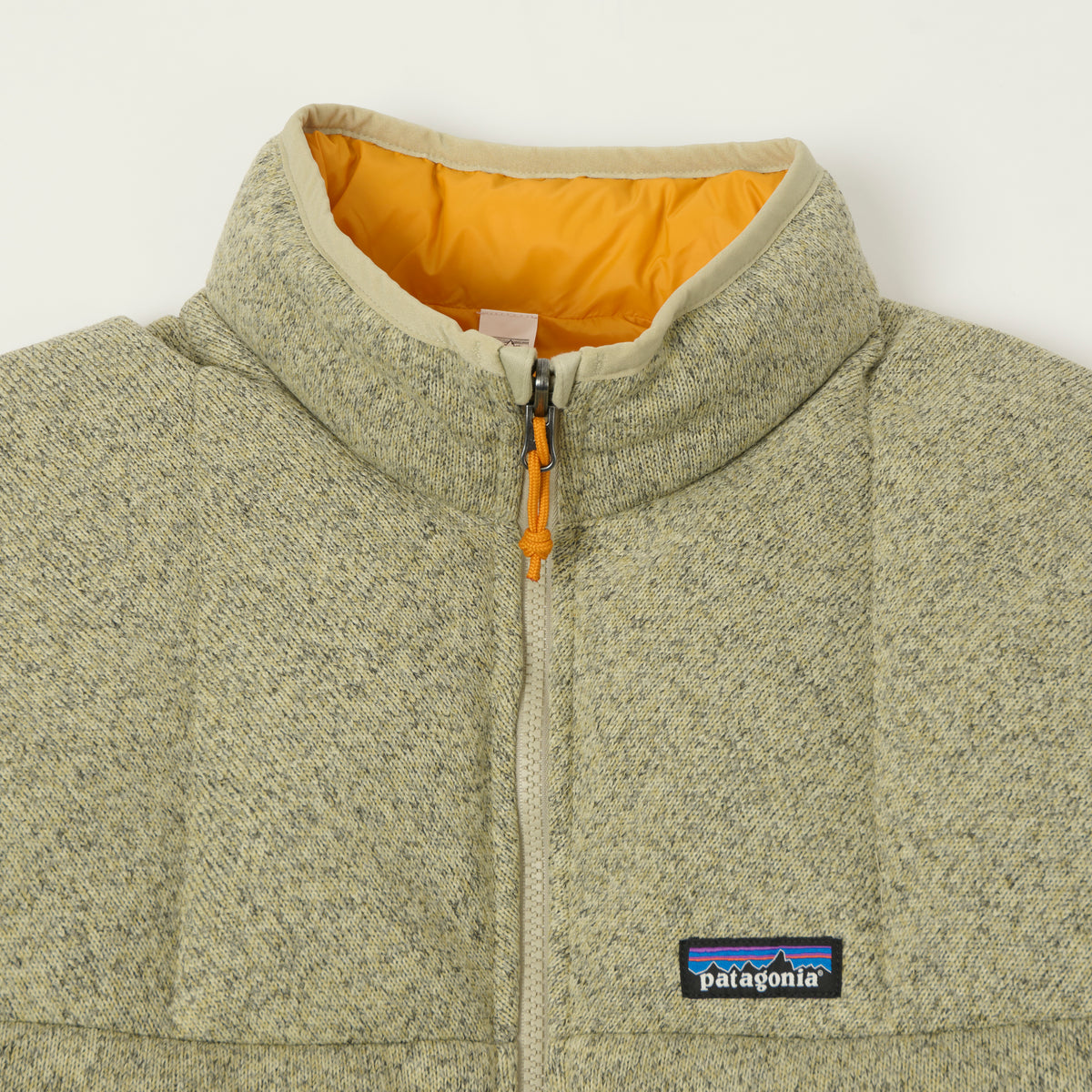 Patagonia Reversible Down 'Better Sweater' Jacket - Weathered Stone