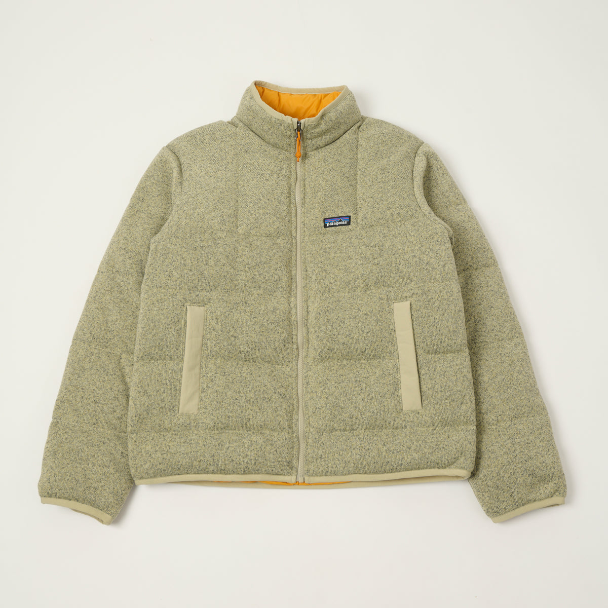 Patagonia Reversible Down 'Better Sweater' Jacket - Weathered Stone
