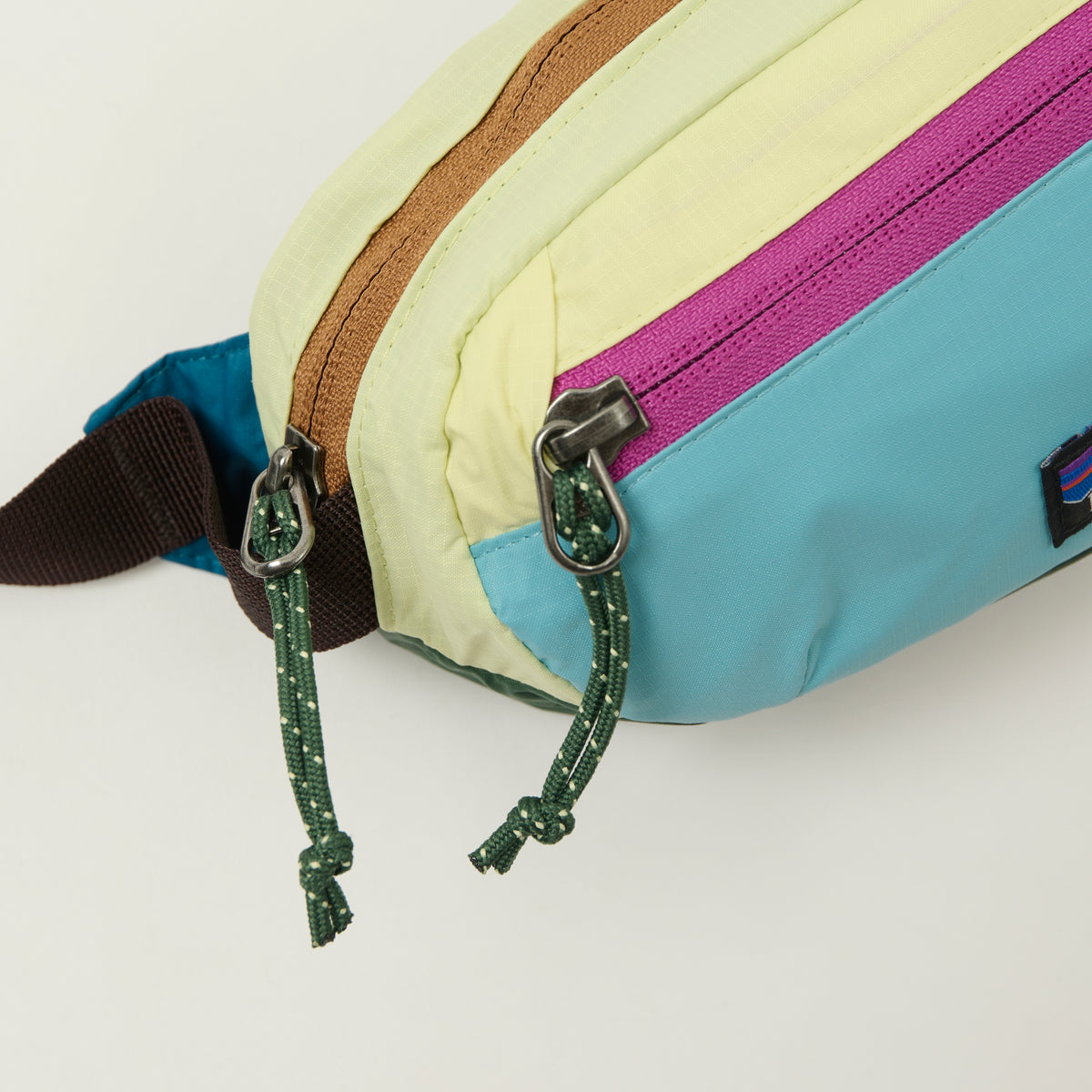 Patagonia 'Terravia' Mini Hip Pack - Patchwork/Snowmelt Blue
