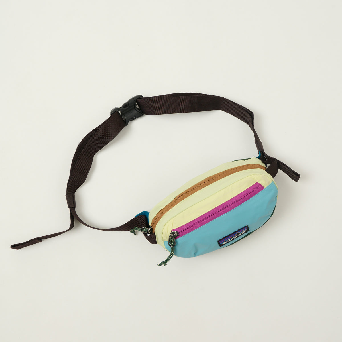 Patagonia 'Terravia' Mini Hip Pack - Patchwork/Snowmelt Blue