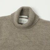 Peregrine Makers Stitch Polo Neck Jumper - Oak