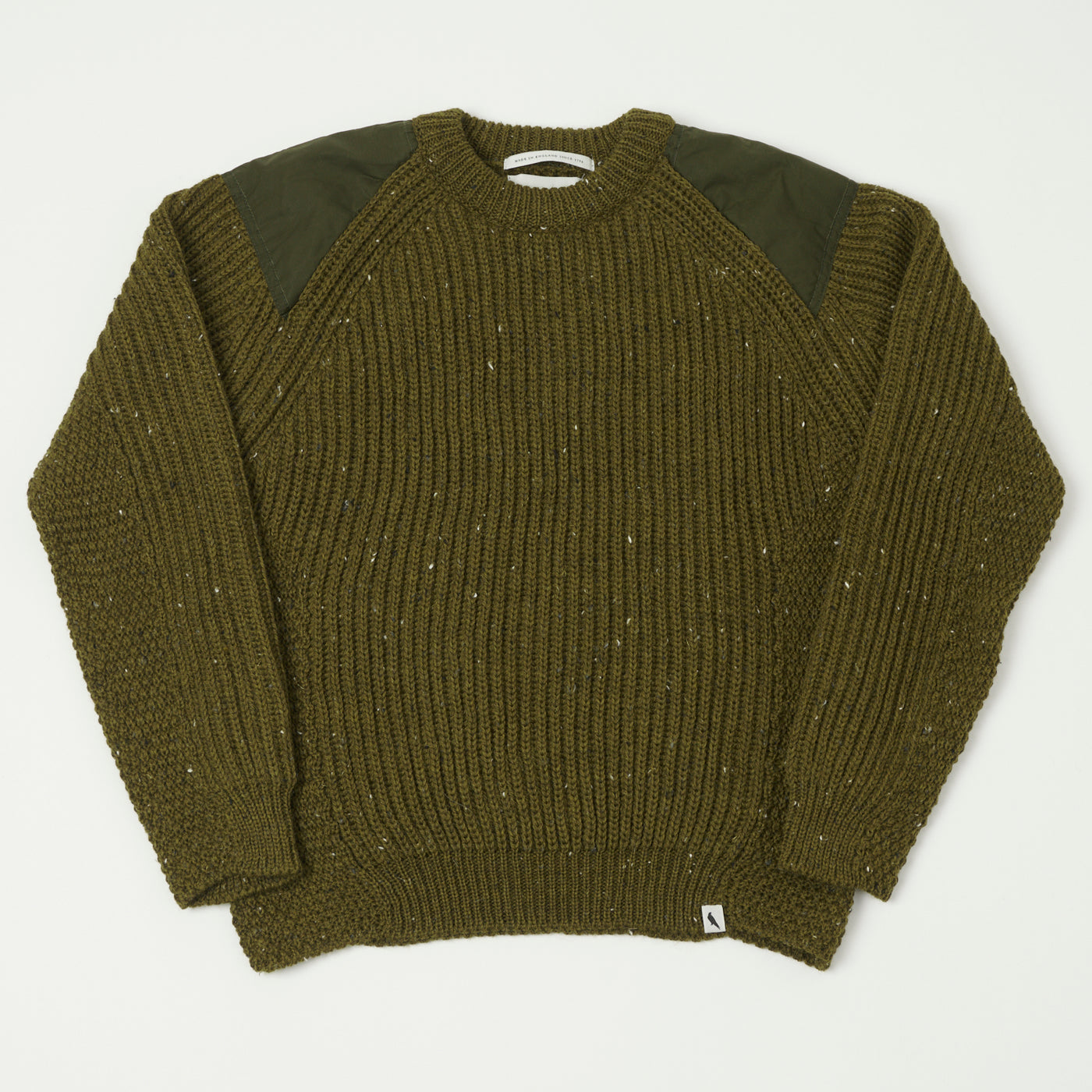 Peregrine Commando Patch Jumper - Khaki