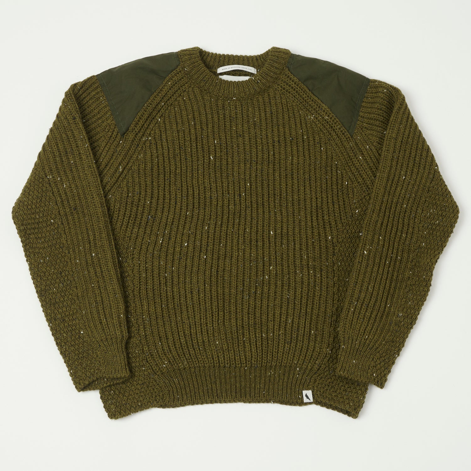 Peregrine Commando Patch Jumper - Khaki