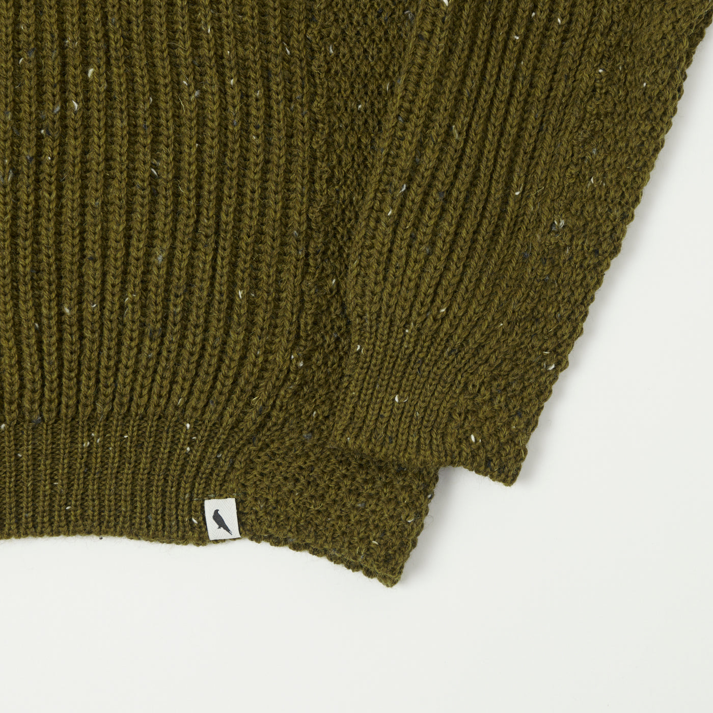Peregrine Commando Patch Sweater - Khaki | SON OF A STAG Peregrine Commando Patch Sweater - Khaki | SON OF A STAG