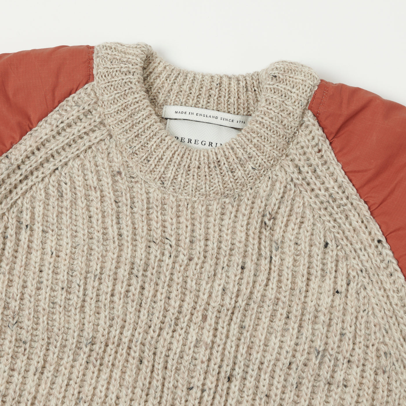 Peregrine Commando Patch Sweater - Skiddaw | SON OF A STAG