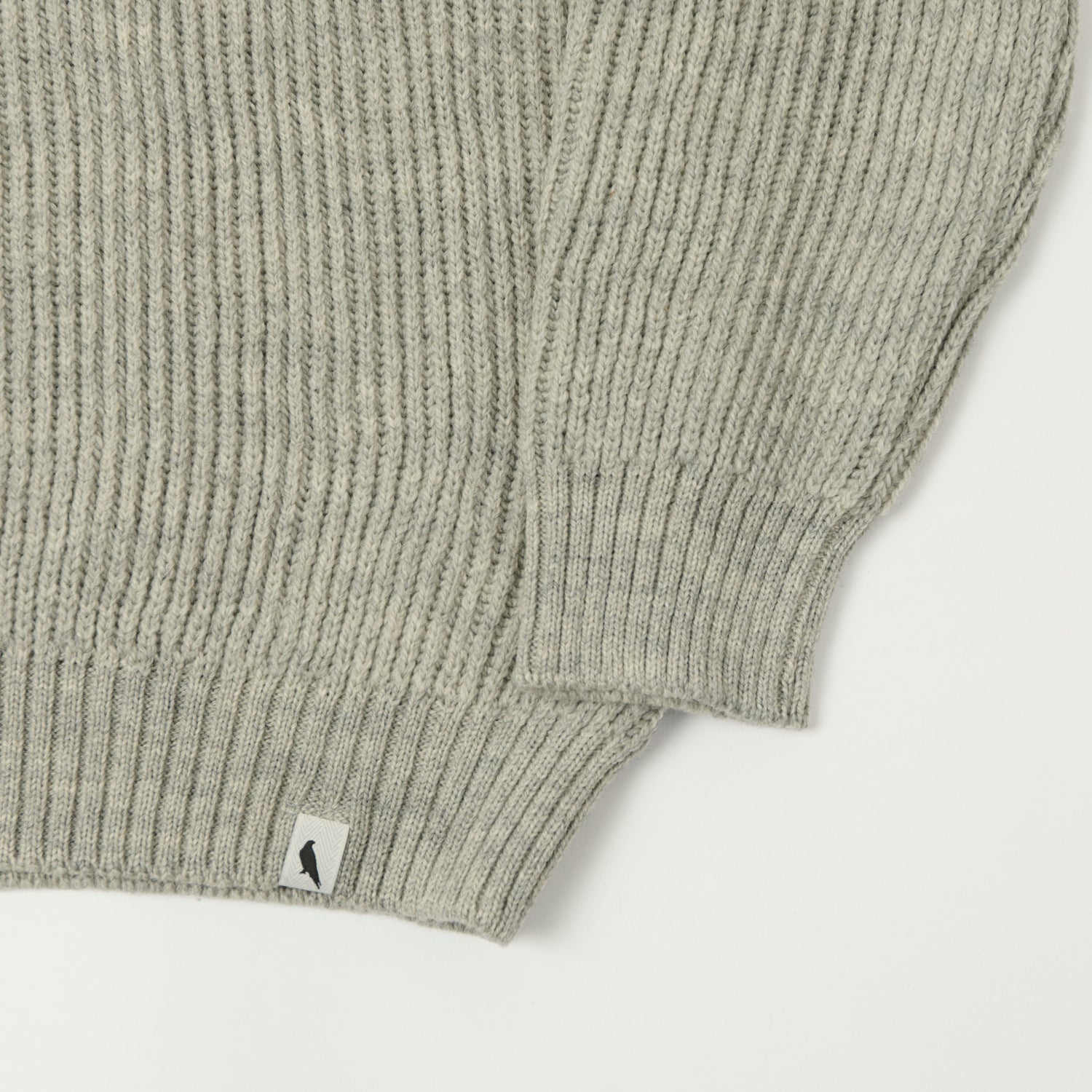 Peregrine Ford Quarter Zip Jumper - Light Grey