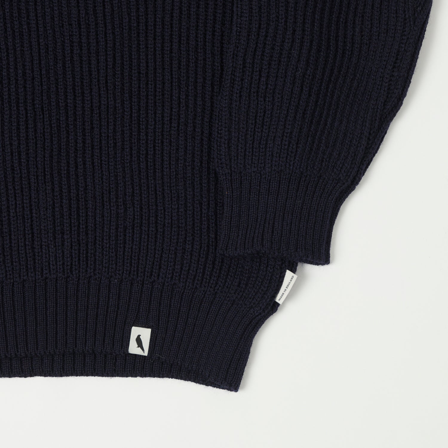 Peregrine Ford Quarter Zip Jumper - Navy