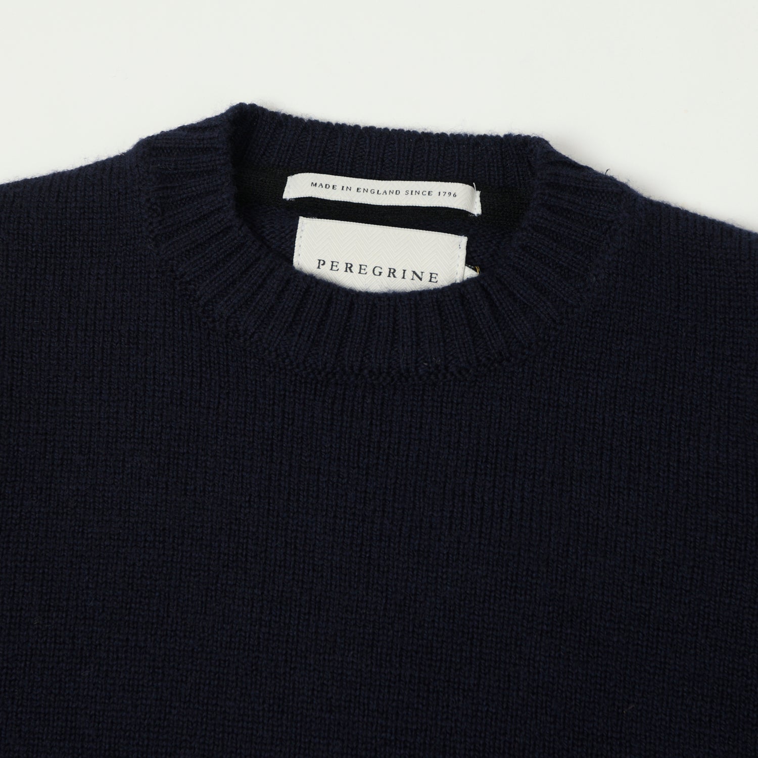 Peregrine Makers Stitch Jumper - Navy