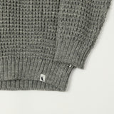 Peregrine Waffle Shawl Cardigan - Steel