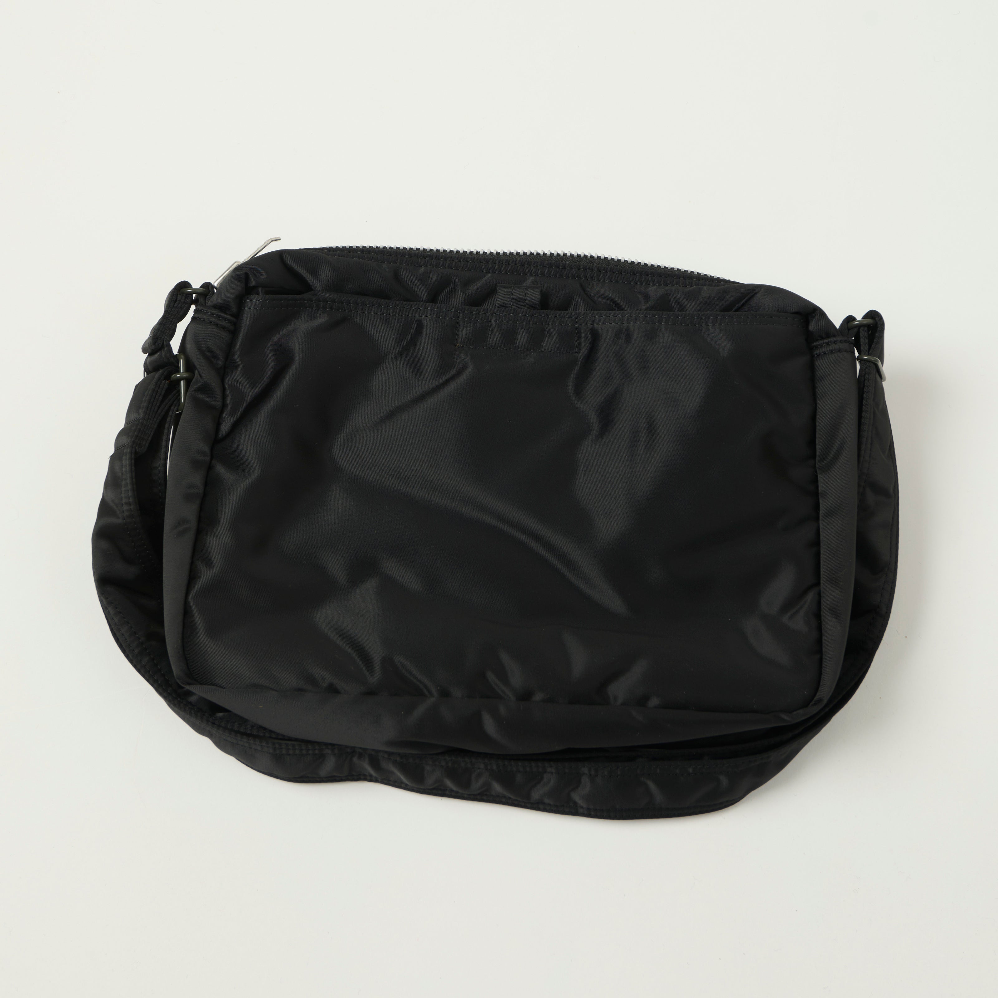 Porter-Yoshida & Co. Bio-Nylon Tanker Large Zipped Sling Bag - Black