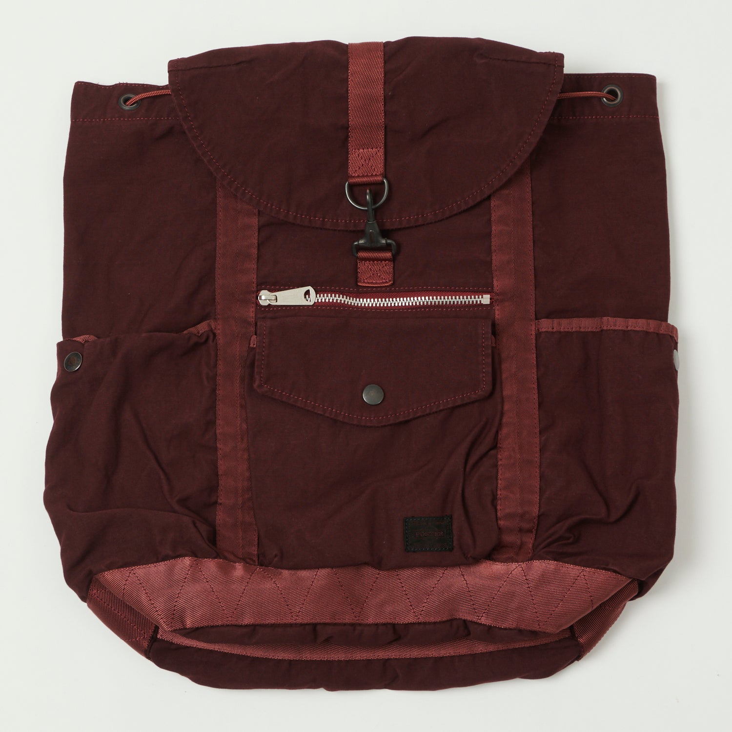 Porter-Yoshida & Co. Crag Ruck Sack - Burgundy