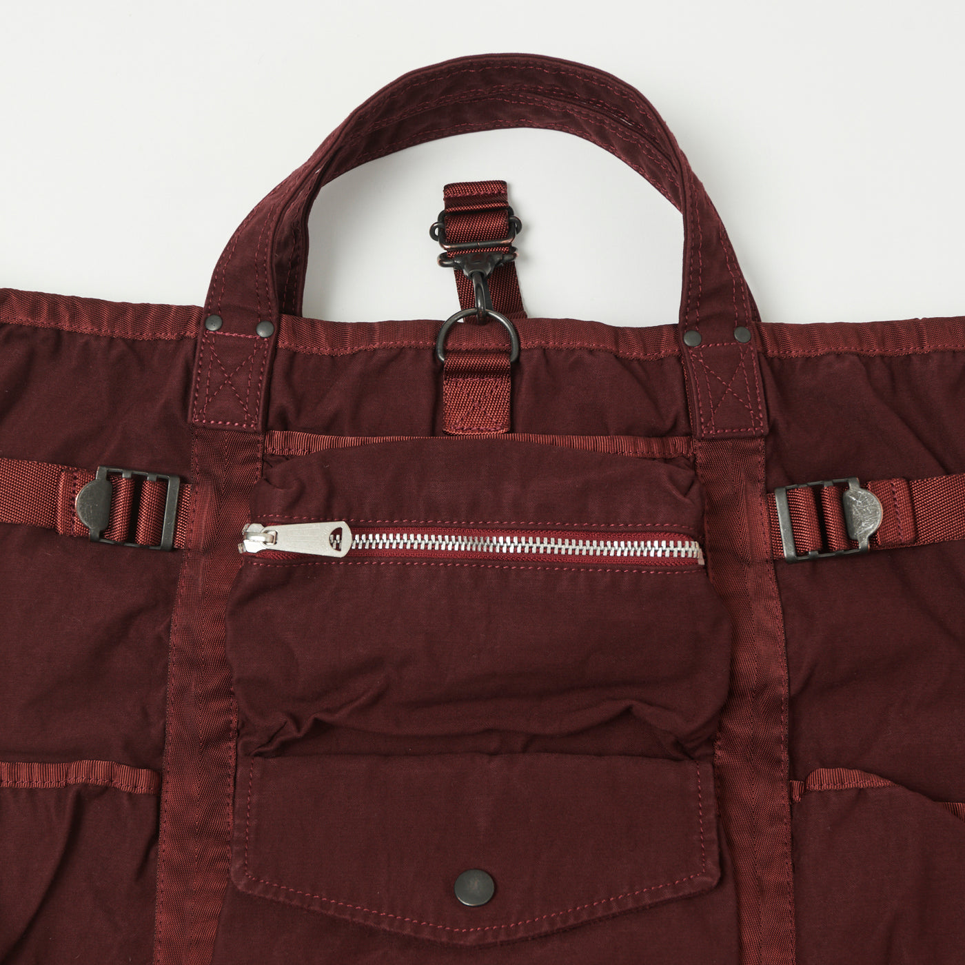 Porter-Yoshida & Co. Crag 2-Way Ruck Sack - Burgundy | SON