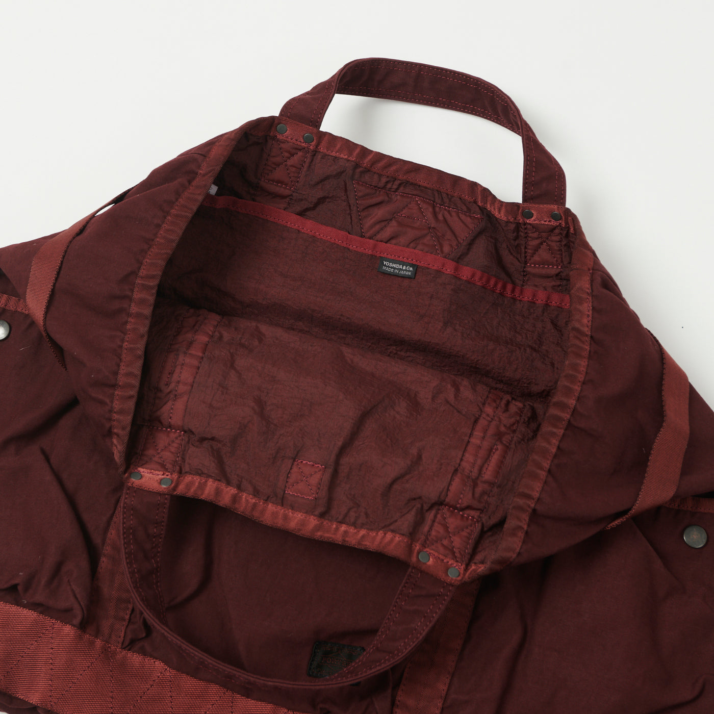 Porter-Yoshida & Co. Crag 2-Way Ruck Sack - Burgundy | SON