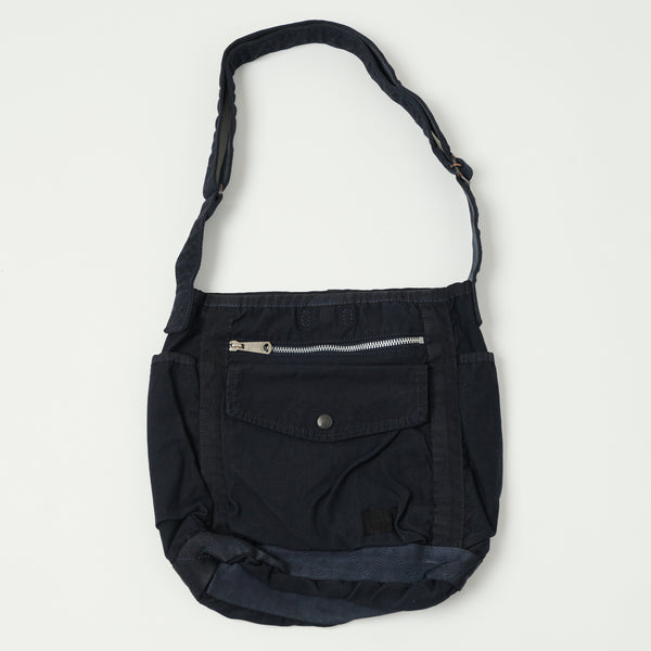 Porter-Yoshida & Co. Small Crag Shoulder Bag  - Navy