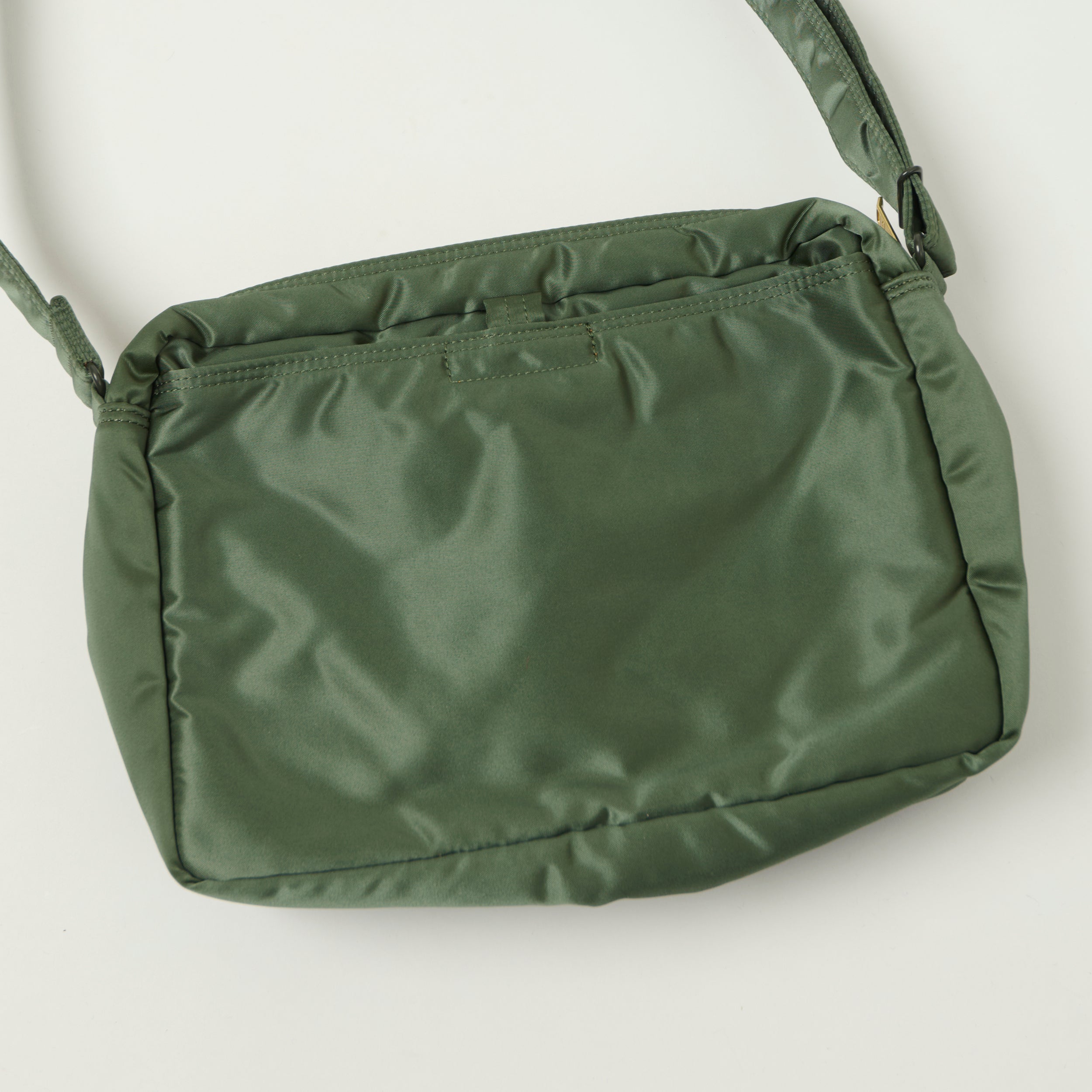 Porter-Yoshida & Co Bio Tanker Medium Zipped Sling Bag - Sage