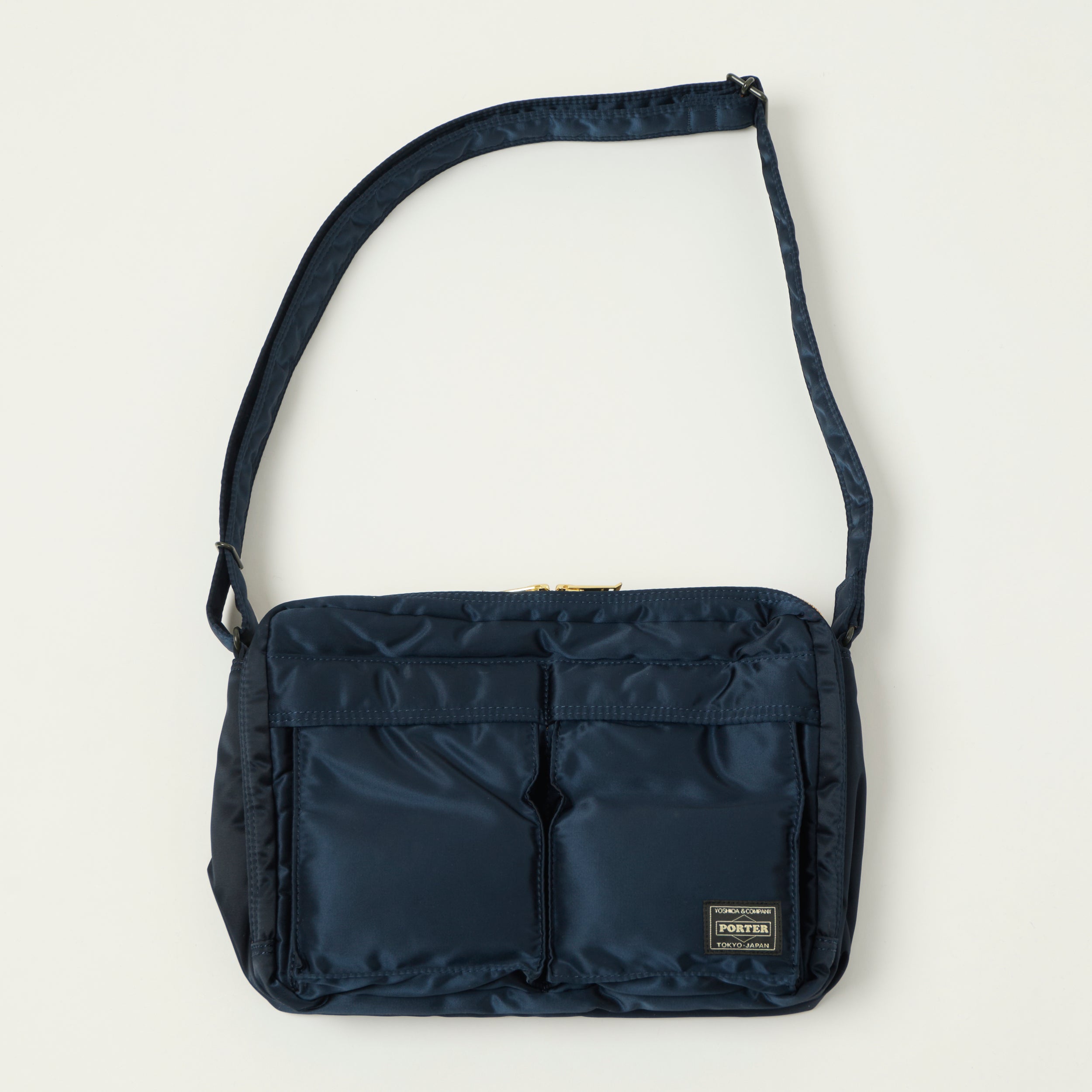 HEAD PORTER ボディバッグ ネイビー Porter-Yoshida & Co. Force Cross-Body Bag - Navy – SON OF A STAG